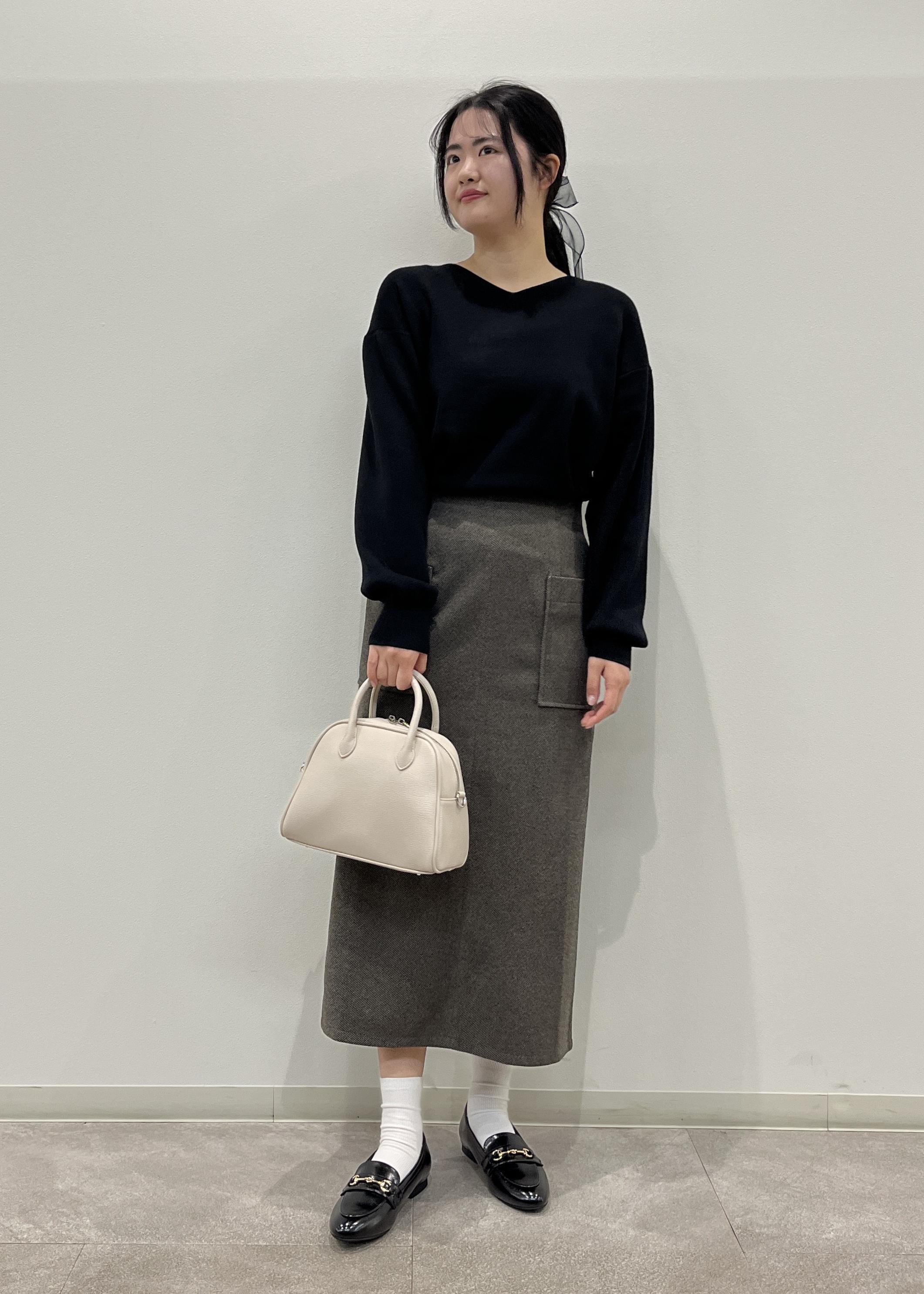 ROPE' PICNICのマシュマロニットVネックプルオーバー/イージーケア・リンクコーデを使ったコーディネートを紹介します。｜Rakuten Fashion(楽天ファッション／旧楽天ブランドアベニュー)6470390