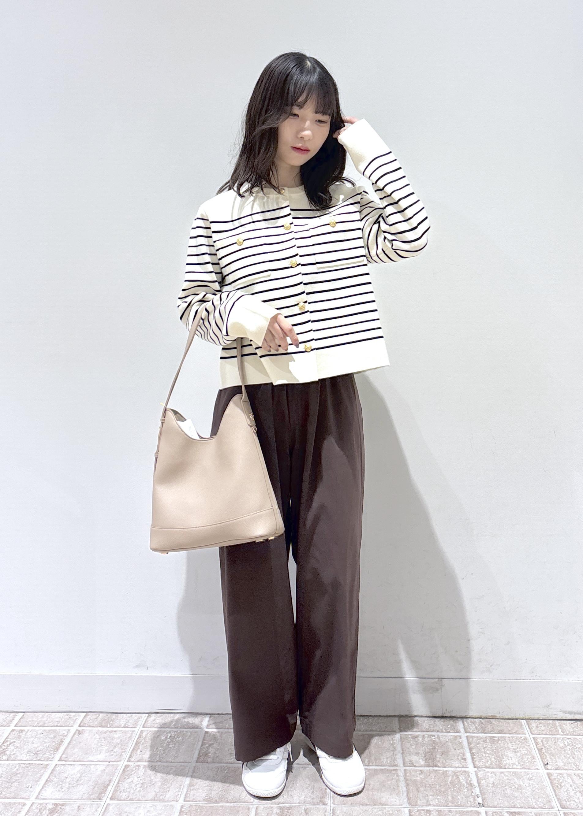 ROPE' PICNICの【洗濯機OK】ミラノリブニットカーディガンを使ったコーディネートを紹介します。｜Rakuten Fashion(楽天ファッション／旧楽天ブランドアベニュー)6470375