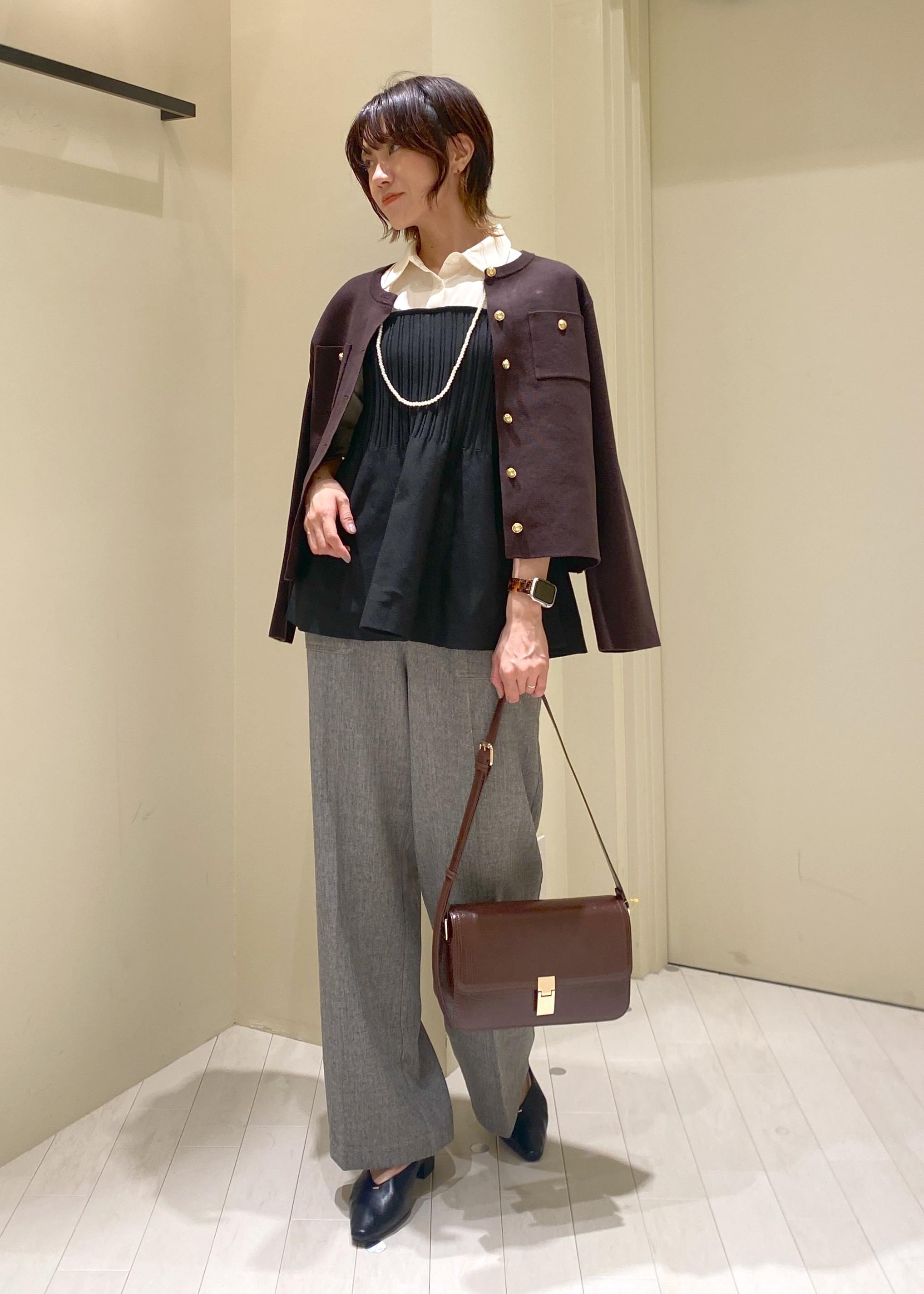 ROPE' PICNICの【洗濯機OK】ミラノリブニットカーディガンを使ったコーディネートを紹介します。｜Rakuten Fashion(楽天ファッション／旧楽天ブランドアベニュー)6470396