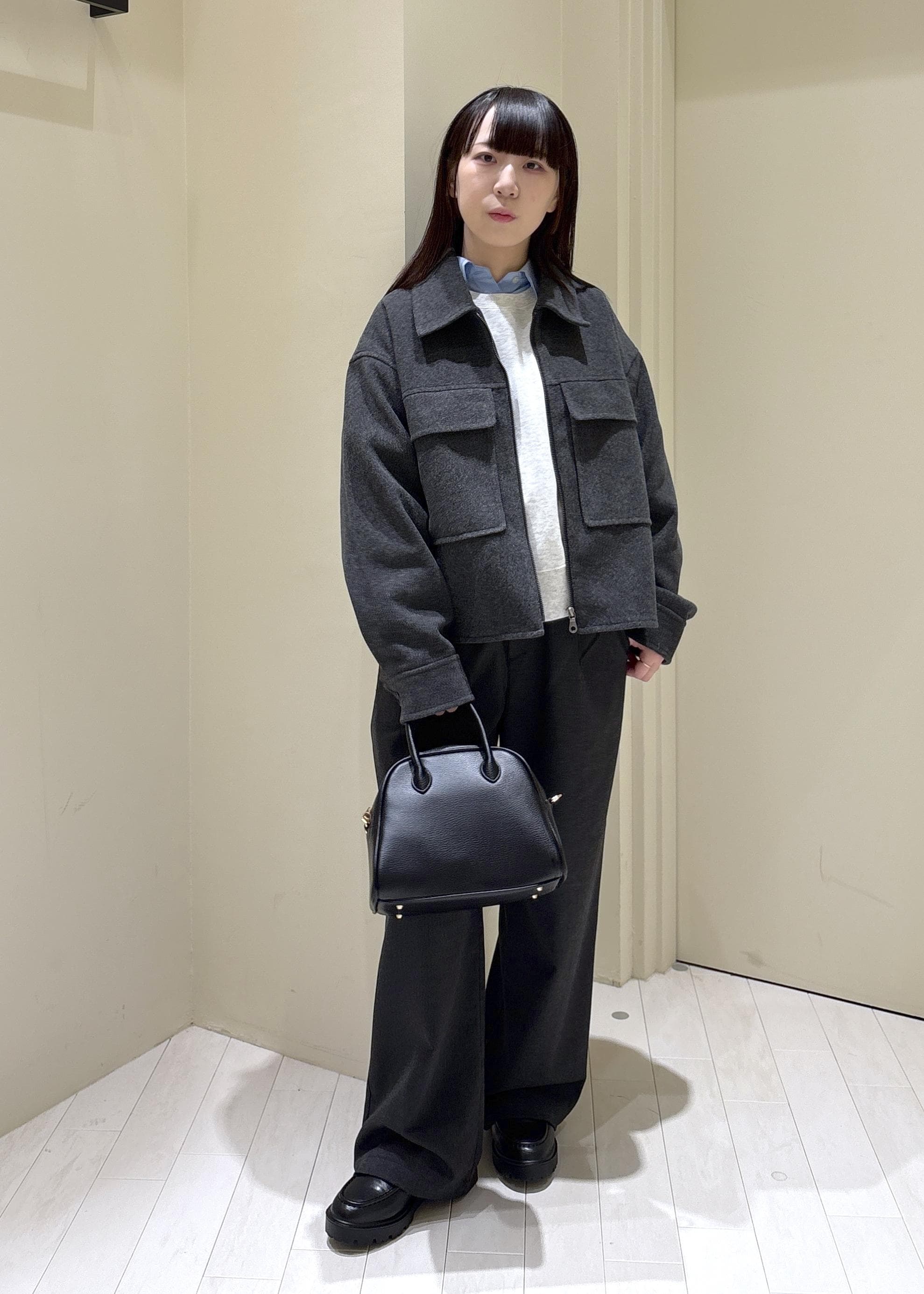 ROPE' PICNICのジャージーメルトンシリーズ ポケット付きジップブルゾン/リンクコーデを使ったコーディネートを紹介します。｜Rakuten Fashion(楽天ファッション／旧楽天ブランドアベニュー)6470397