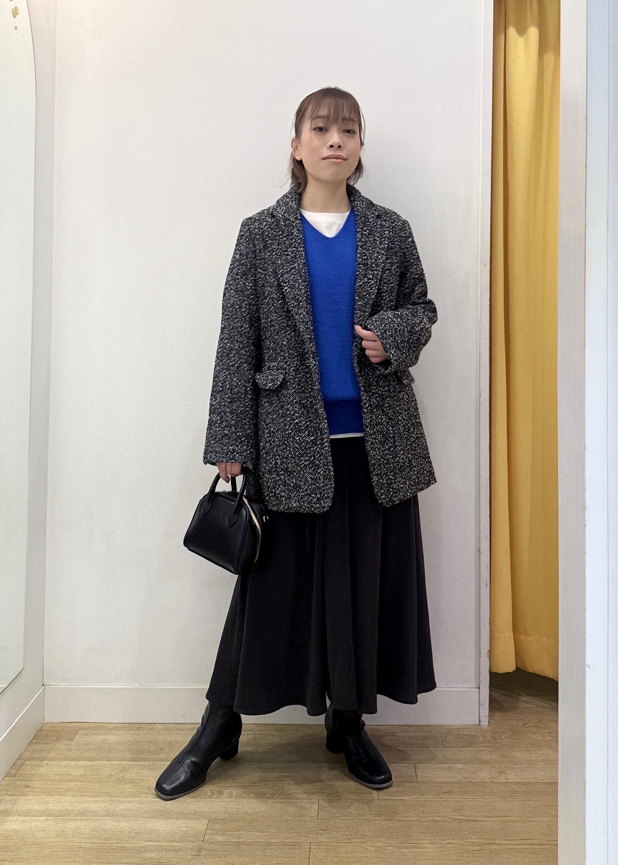 ROPE' PICNICのネップツイードテーラードジャコットを使ったコーディネートを紹介します。｜Rakuten Fashion(楽天ファッション／旧楽天ブランドアベニュー)6470402