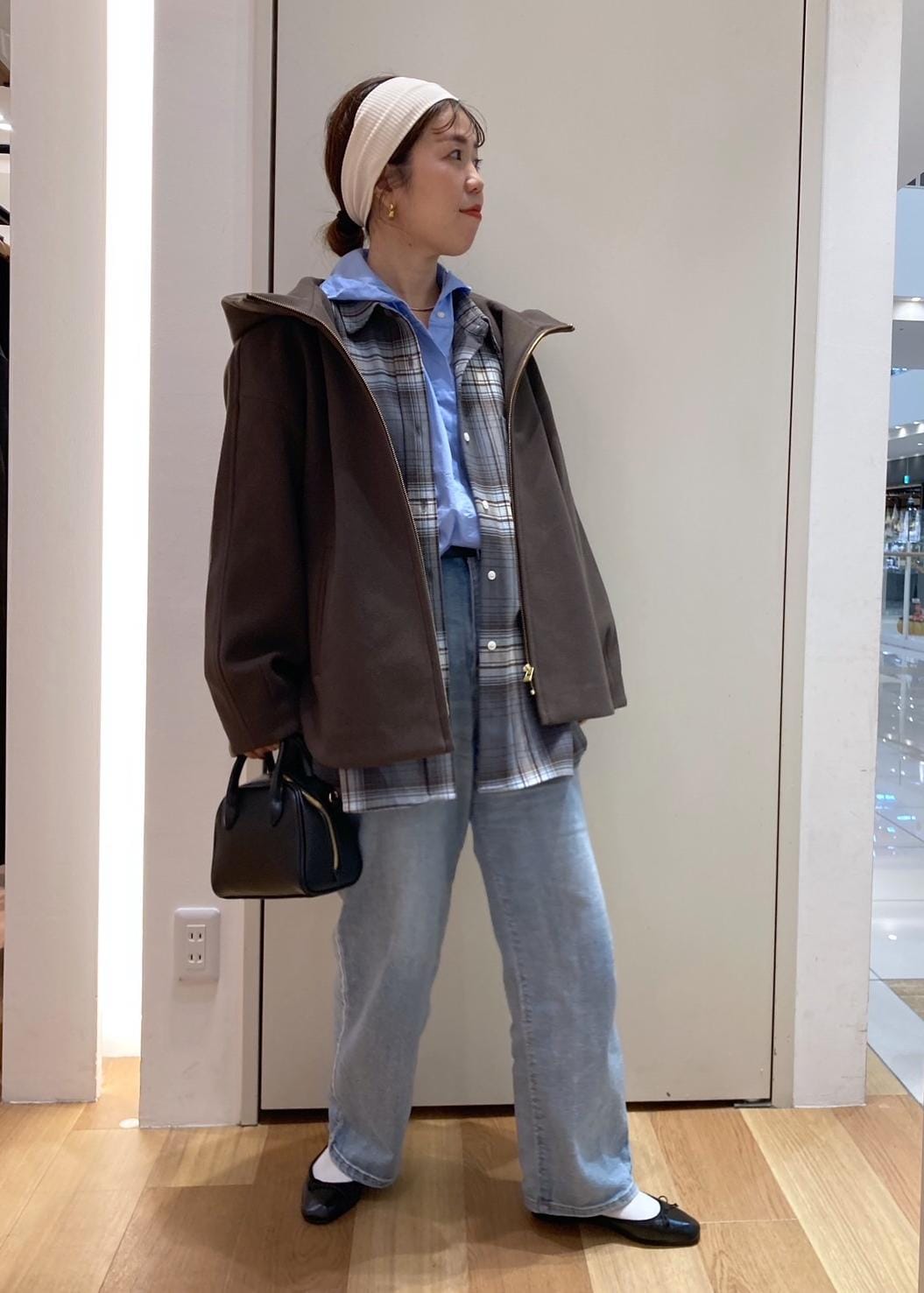 ROPE' PICNICのジャージーメルトンシリーズ ジップアップフーデッドコート/無地・チェック/リンクコーデを使ったコーディネートを紹介します。｜Rakuten Fashion(楽天ファッション／旧楽天ブランドアベニュー)6470436