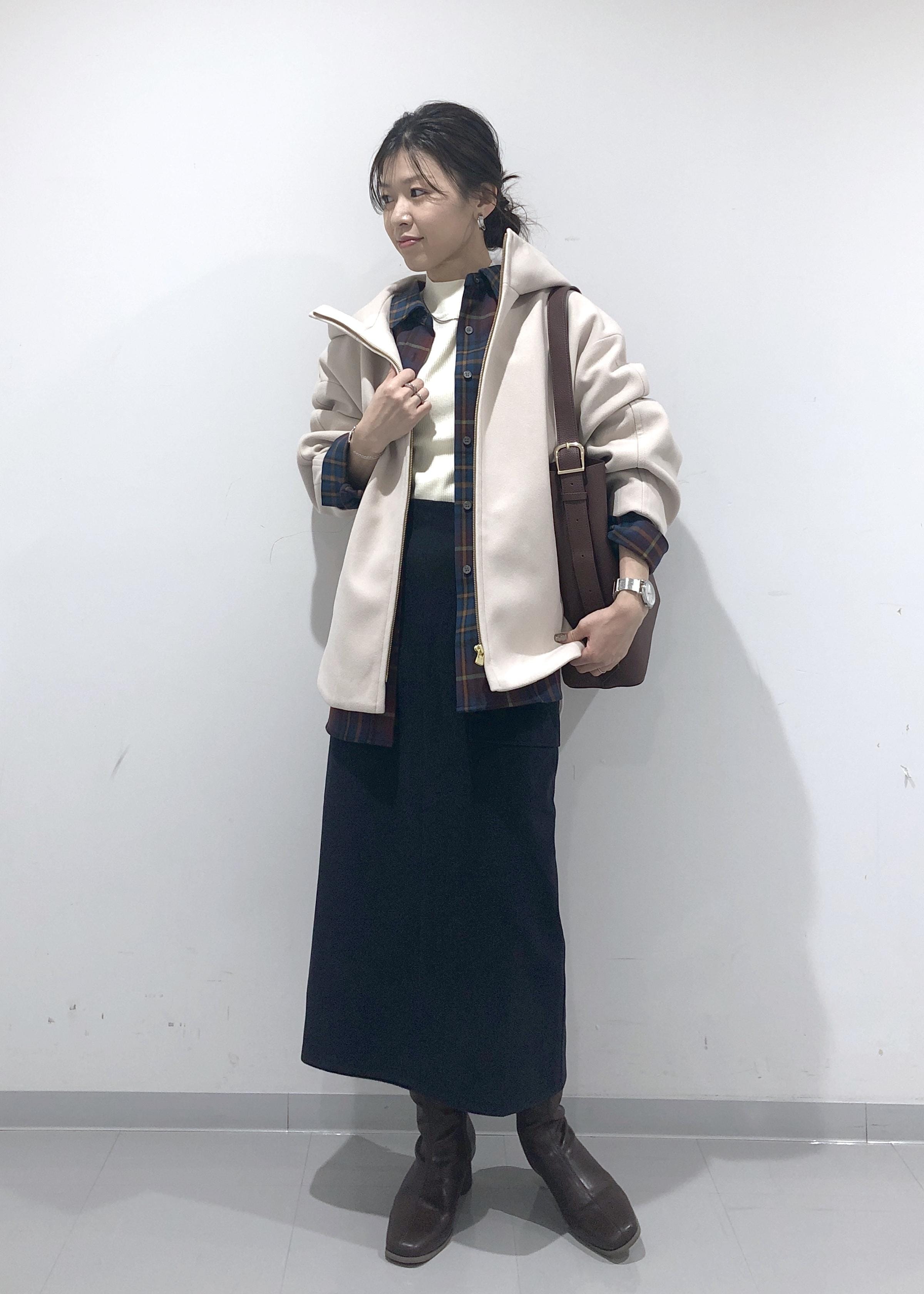 ROPE' PICNICのジャージーメルトンシリーズ ジップアップフーデッドコート/無地・チェック/リンクコーデを使ったコーディネートを紹介します。｜Rakuten Fashion(楽天ファッション／旧楽天ブランドアベニュー)6470444