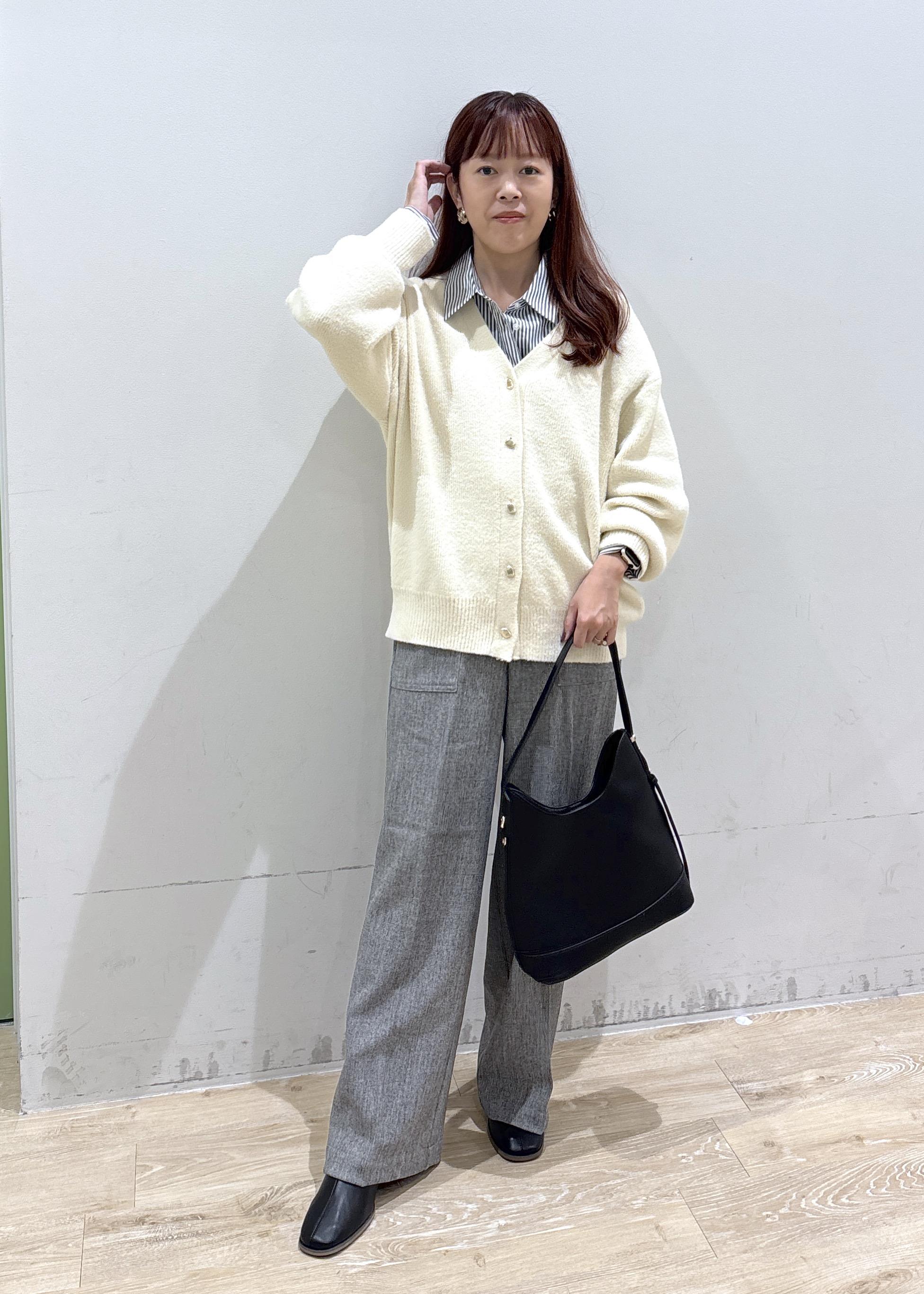 ROPE' PICNICの【新色追加】スフレニットシリーズ 変形メタルボタンミドル丈カーディガン/イージーケア・リンクコーデを使ったコーディネートを紹介します。｜Rakuten Fashion(楽天ファッション／旧楽天ブランドアベニュー)6470466