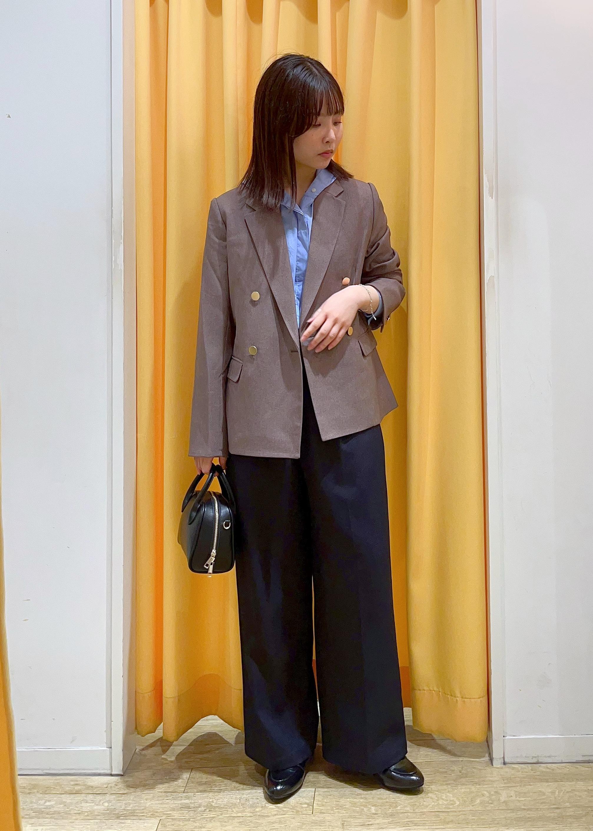 ROPE' PICNICのレディハンサムシリーズ ウールライク金ボタンジャケット(総裏地)/セットアップ対応を使ったコーディネートを紹介します。｜Rakuten Fashion(楽天ファッション／旧楽天ブランドアベニュー)6470477