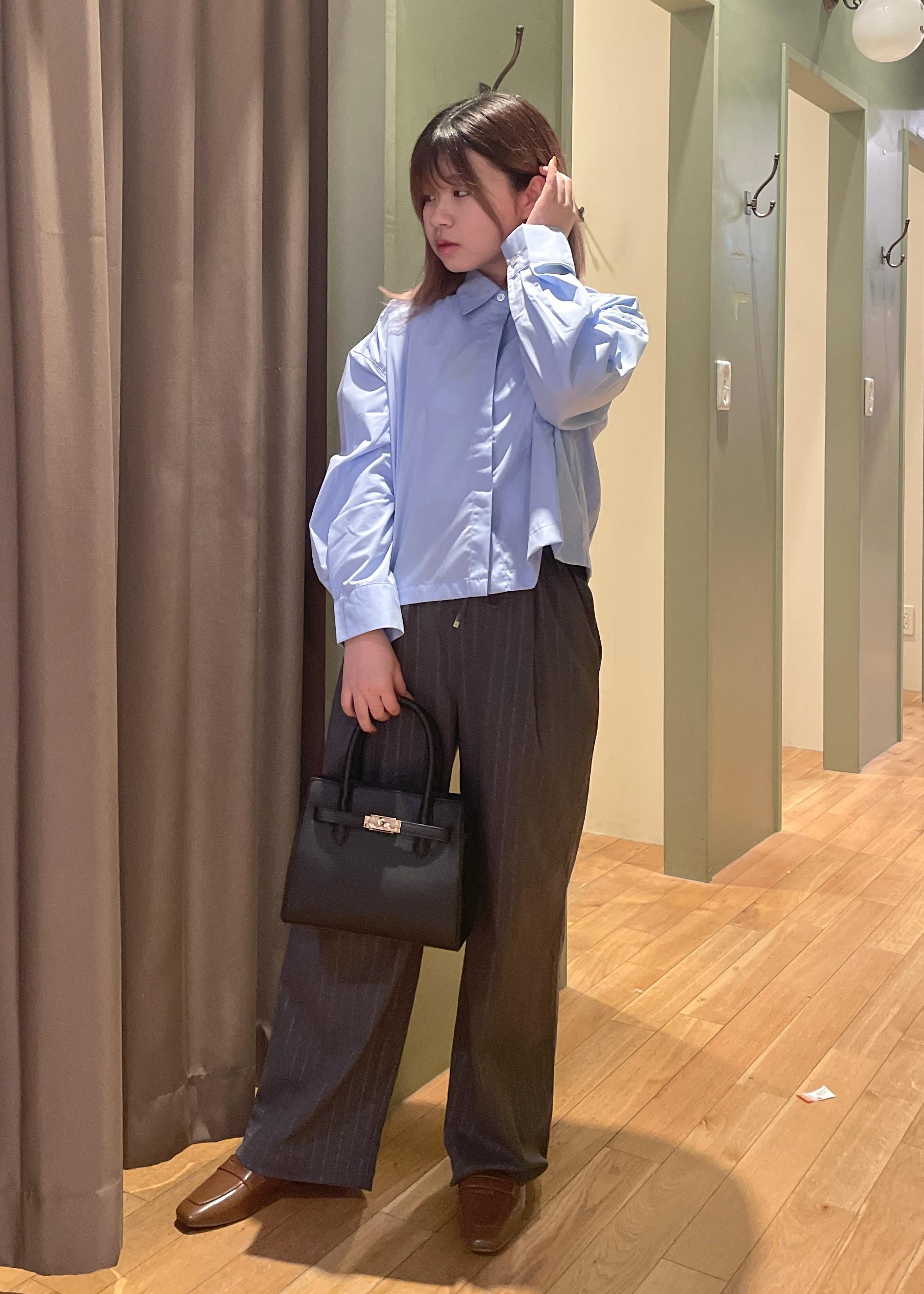 ROPE' PICNICのベーシッククロップドシャツ/イージーケアを使ったコーディネートを紹介します。｜Rakuten Fashion(楽天ファッション／旧楽天ブランドアベニュー)6470478