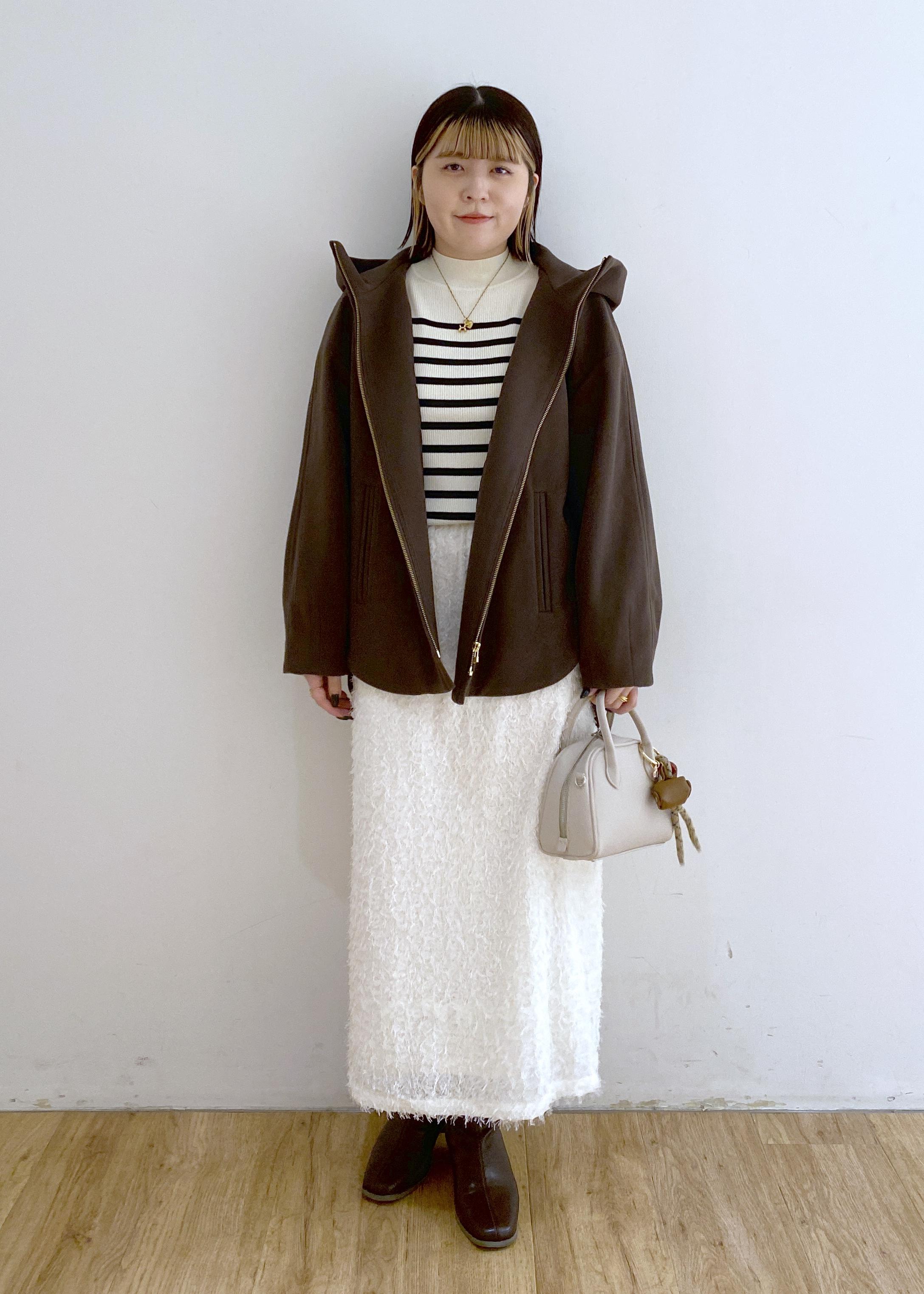 ROPE' PICNICのジャージーメルトンシリーズ ジップアップフーデッドコート/無地・チェック/リンクコーデを使ったコーディネートを紹介します。｜Rakuten Fashion(楽天ファッション／旧楽天ブランドアベニュー)6470498