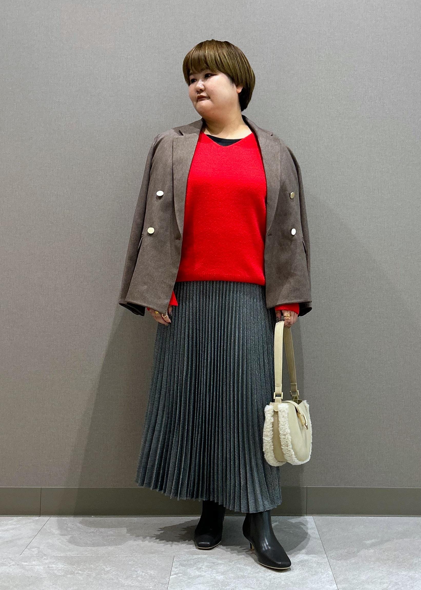 ROPE' PICNICのレディハンサムシリーズ ウールライク金ボタンジャケット(総裏地)/セットアップ対応を使ったコーディネートを紹介します。｜Rakuten Fashion(楽天ファッション／旧楽天ブランドアベニュー)6470500