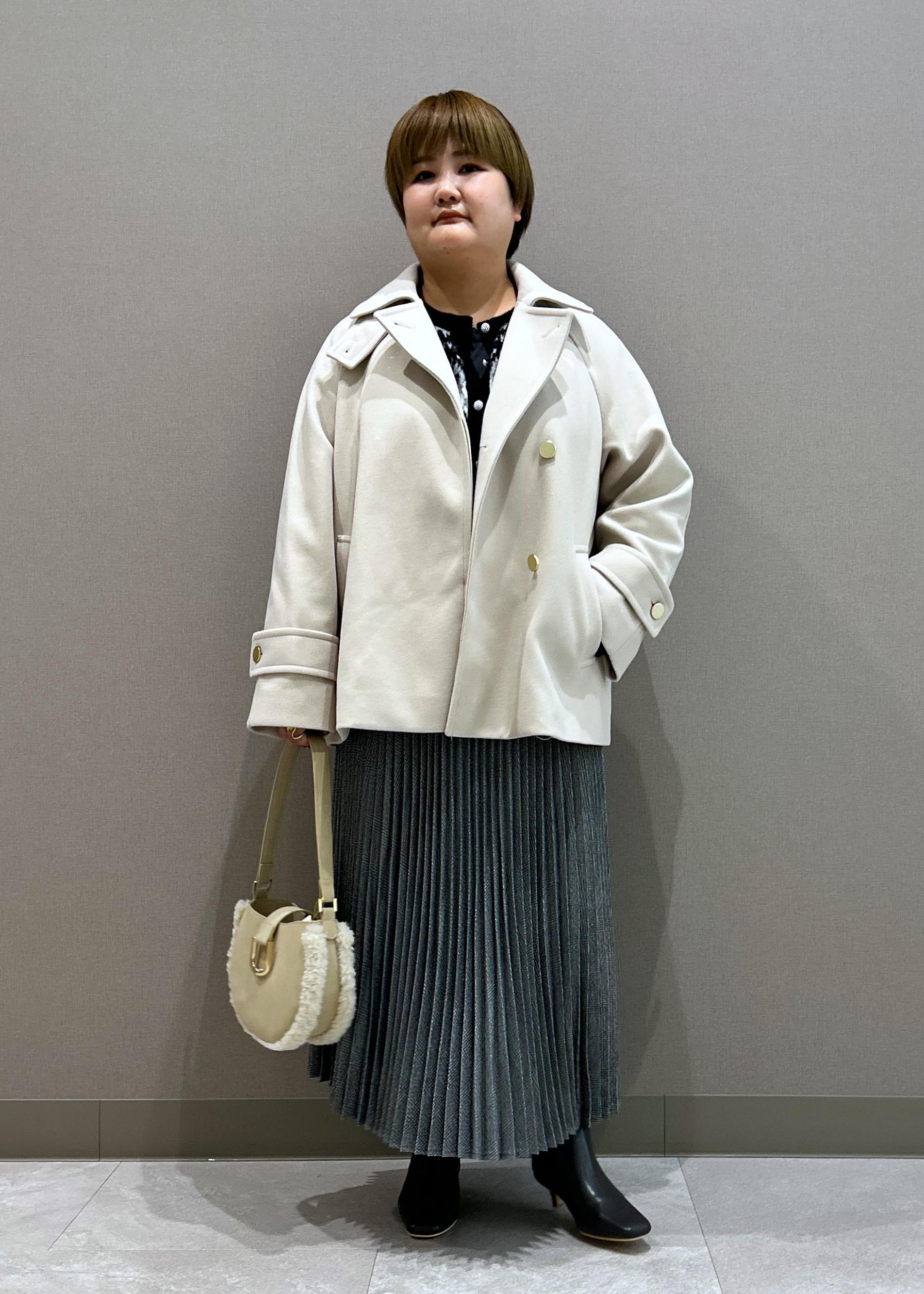 ROPE' PICNICのジャージーメルトンシリーズ 金ボタンミドル丈コート/リンクコーデを使ったコーディネートを紹介します。｜Rakuten Fashion(楽天ファッション／旧楽天ブランドアベニュー)6470505