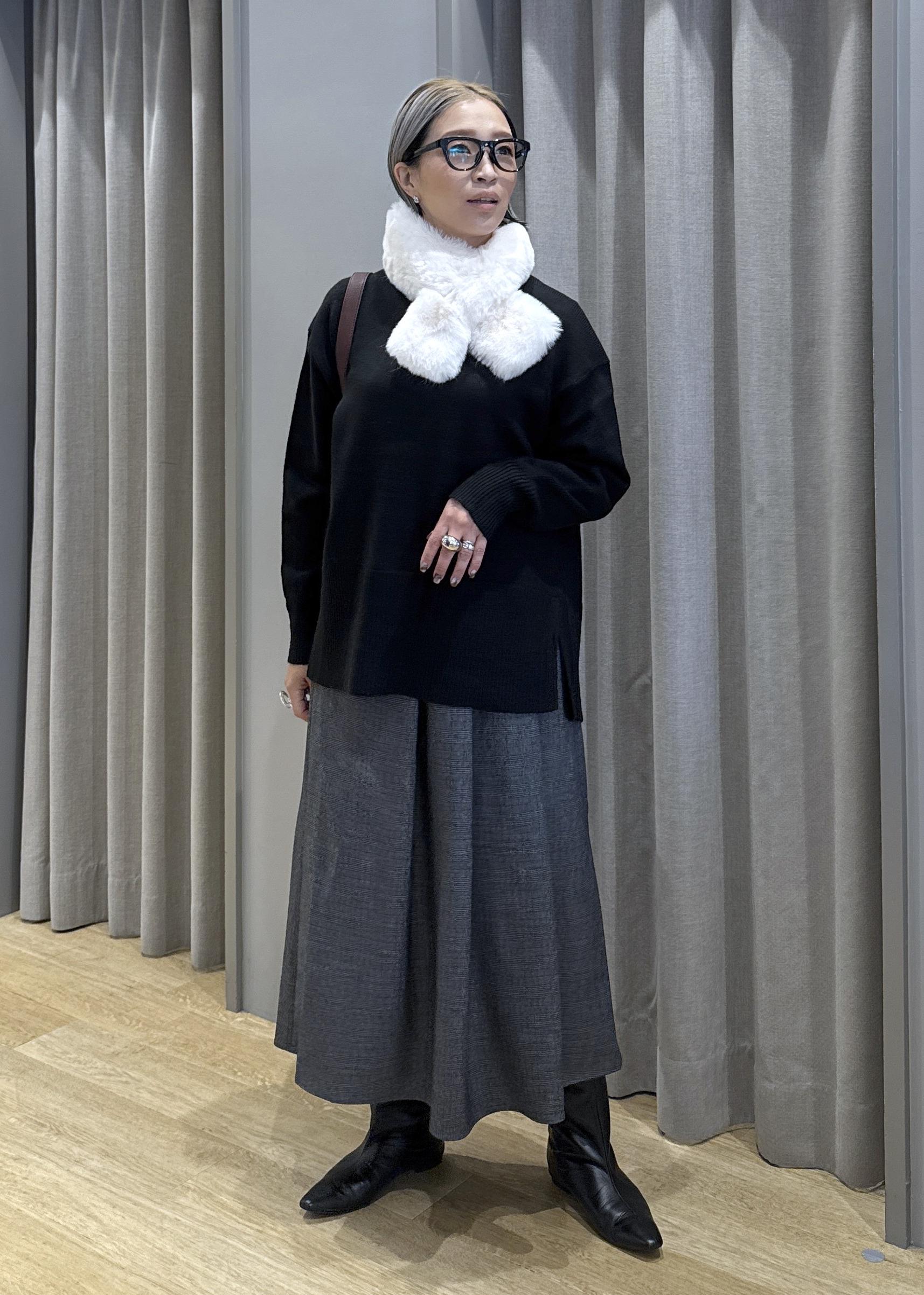 ROPE' PICNICの【新色追加】着丈が選べるクルーネックサイドスリットニットプルオーバー/イージーケアを使ったコーディネートを紹介します。｜Rakuten Fashion(楽天ファッション／旧楽天ブランドアベニュー)6470528