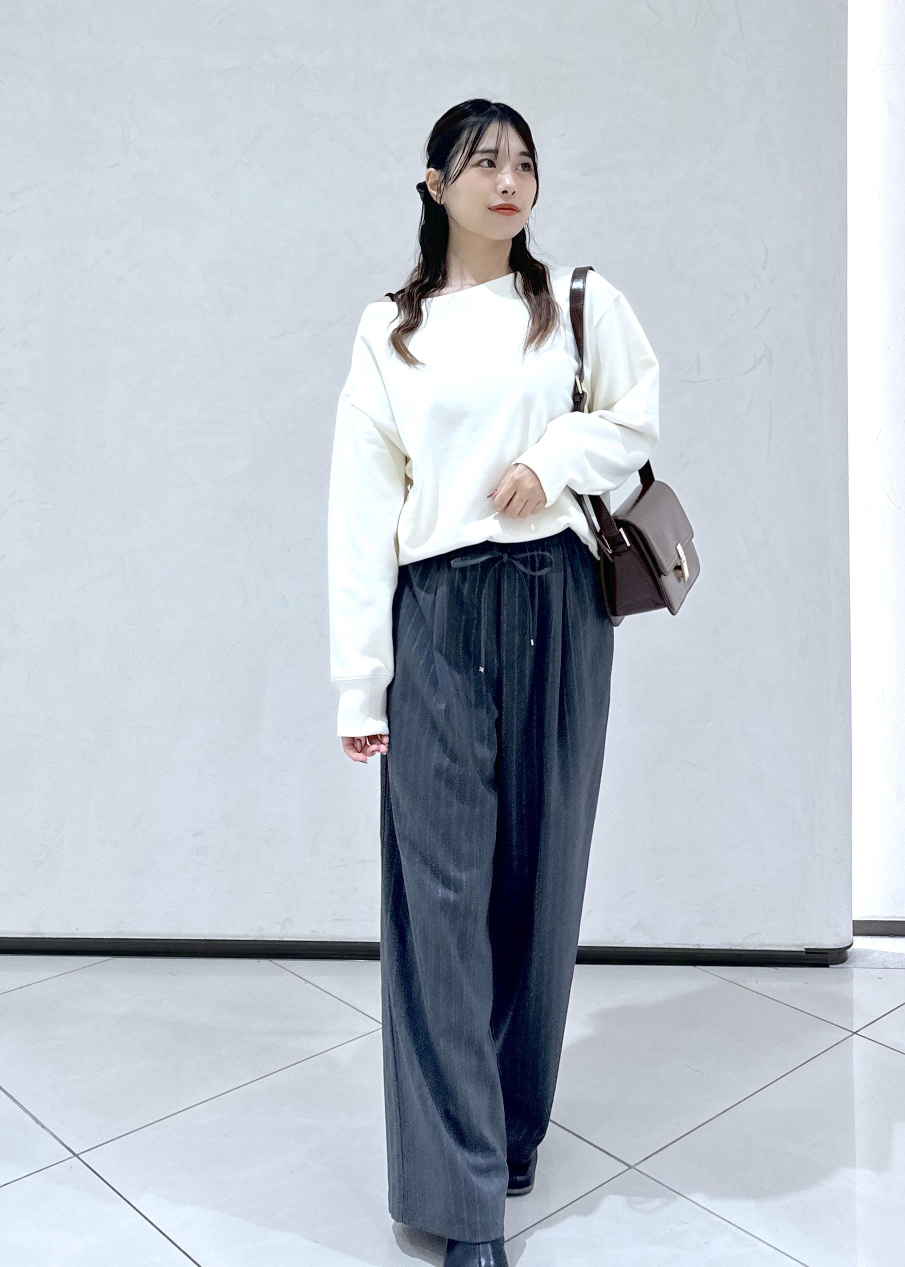 ROPE' PICNICの2WAYボートネックスウェット/リンクコーデを使ったコーディネートを紹介します。｜Rakuten Fashion(楽天ファッション／旧楽天ブランドアベニュー)6470509