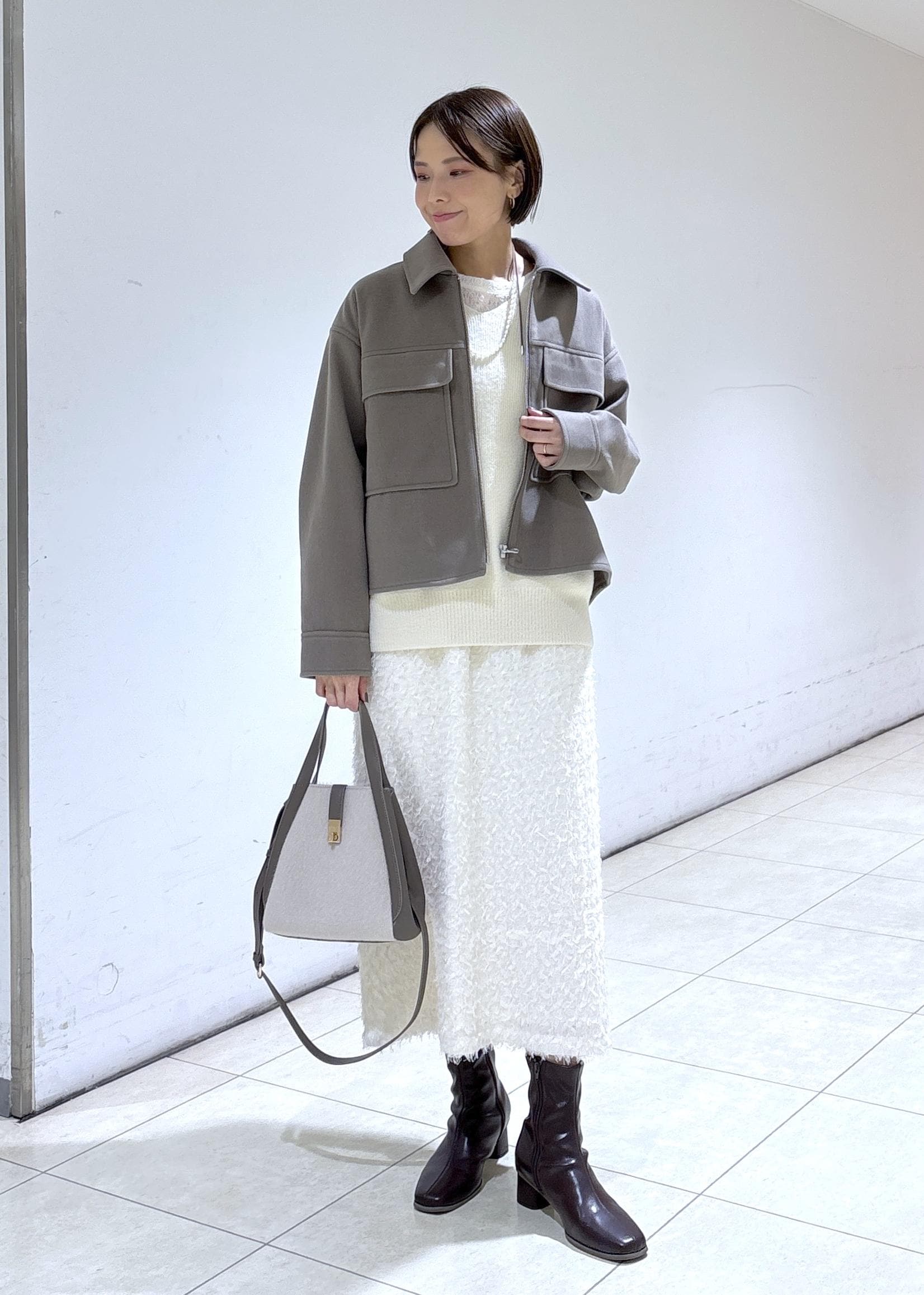 ROPE' PICNICのジャージーメルトンシリーズ ポケット付きジップブルゾン/リンクコーデを使ったコーディネートを紹介します。｜Rakuten Fashion(楽天ファッション／旧楽天ブランドアベニュー)6470543