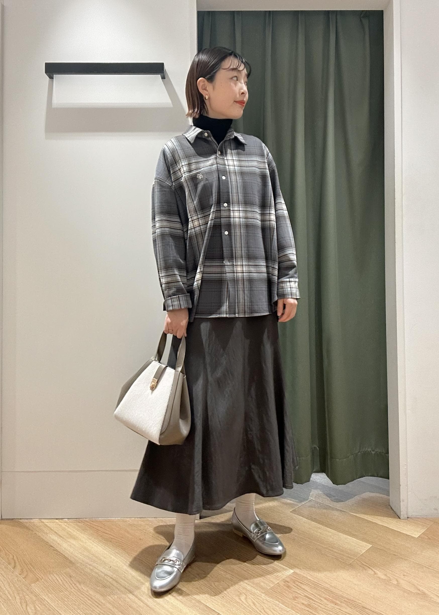 ROPE' PICNICのチェックネルシャツ/リンクコーデを使ったコーディネートを紹介します。｜Rakuten Fashion(楽天ファッション／旧楽天ブランドアベニュー)6470547