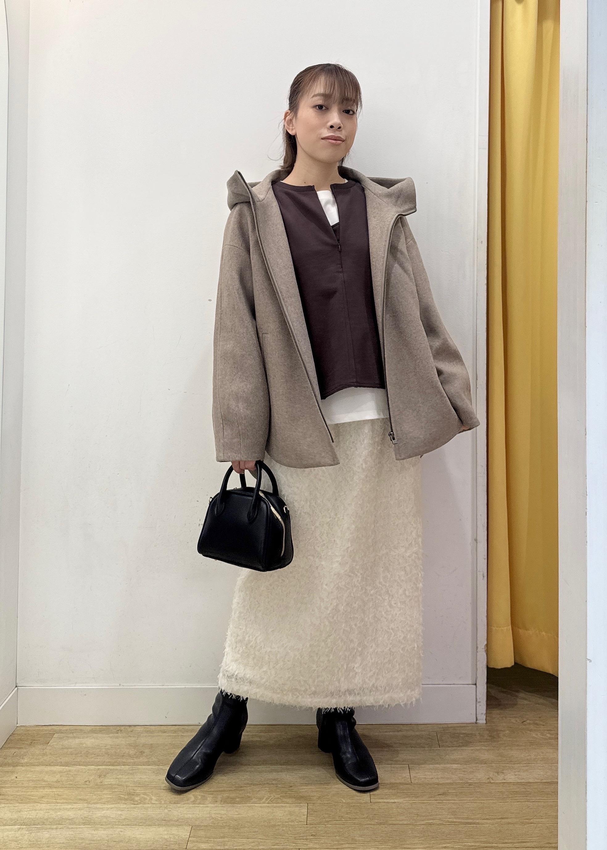 ROPE' PICNICのジャージーメルトンシリーズ ジップアップフーデッドコート/無地・チェック/リンクコーデを使ったコーディネートを紹介します。｜Rakuten Fashion(楽天ファッション／旧楽天ブランドアベニュー)6470549