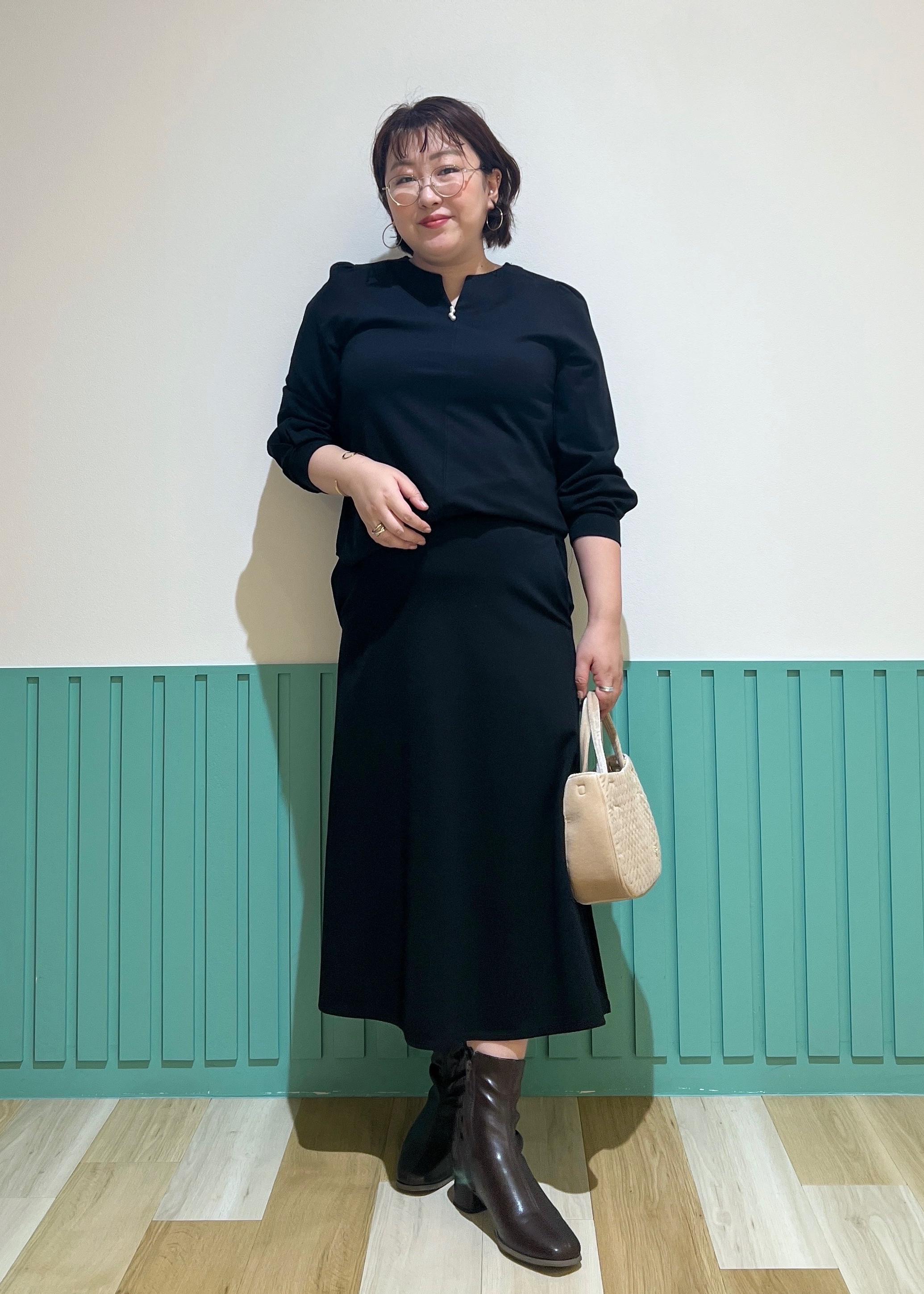 ROPE' PICNICのポンチフレアイージースカート/セットアップ対応を使ったコーディネートを紹介します。｜Rakuten Fashion(楽天ファッション／旧楽天ブランドアベニュー)6470555