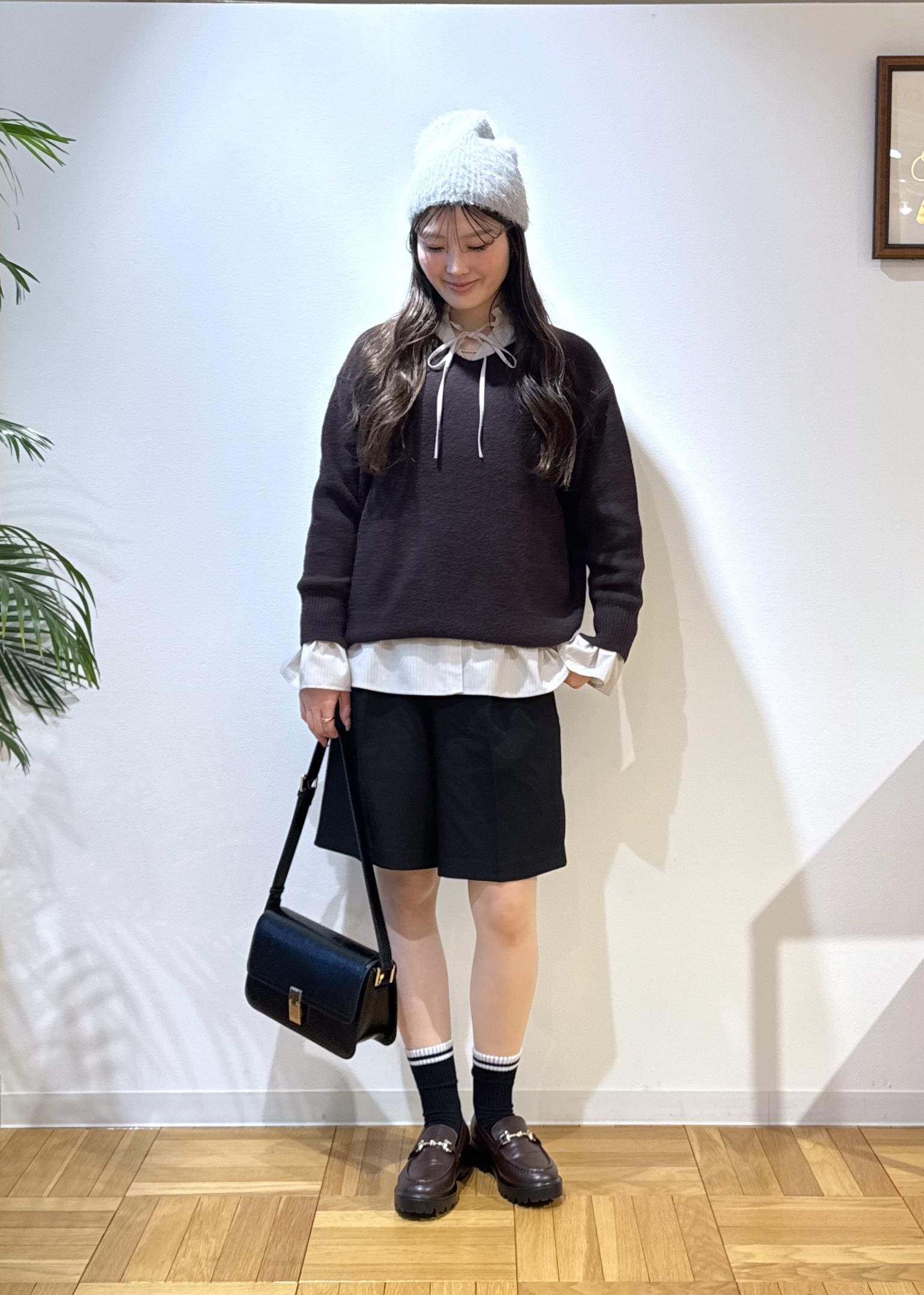 ROPE' PICNICの【新色追加】スフレニットシリーズ Vネックニットプルオーバー/イージーケア・リンクコーデを使ったコーディネートを紹介します。｜Rakuten Fashion(楽天ファッション／旧楽天ブランドアベニュー)6493361