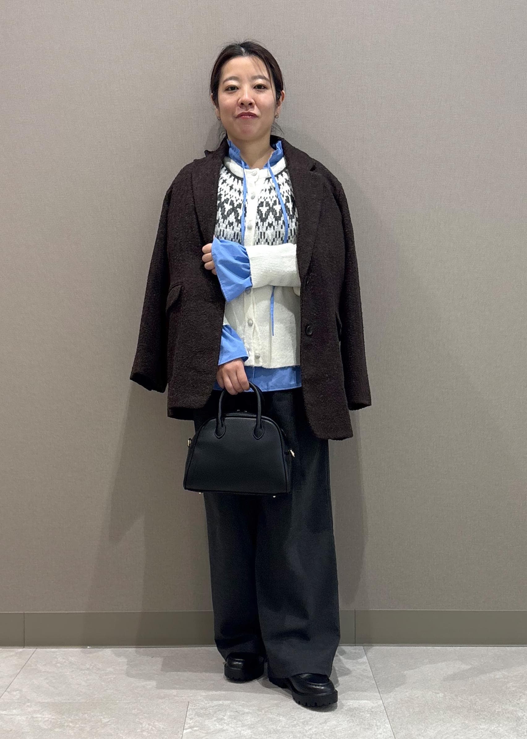 ROPE' PICNICのネップツイードテーラードジャコットを使ったコーディネートを紹介します。｜Rakuten Fashion(楽天ファッション／旧楽天ブランドアベニュー)6493350