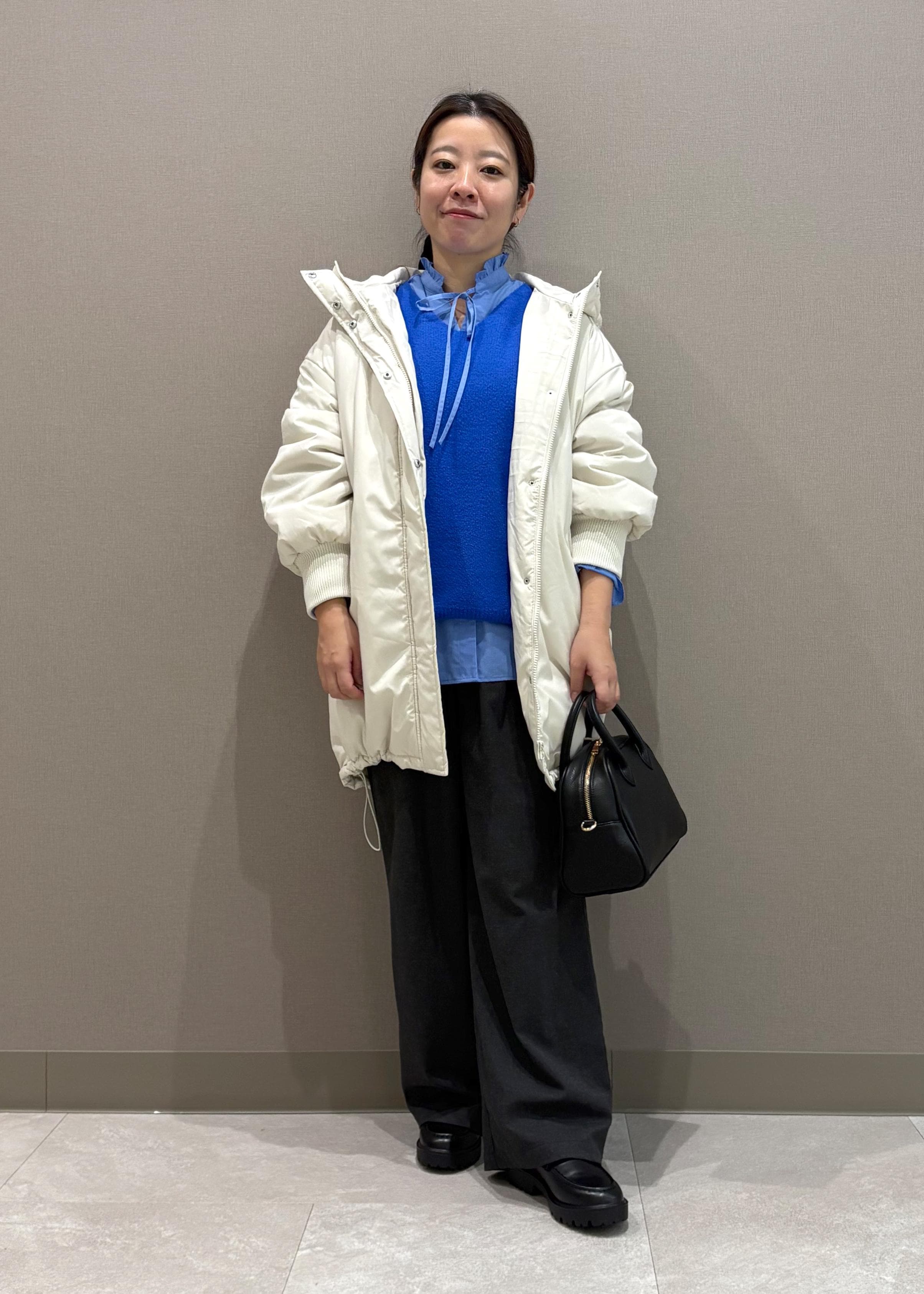 ROPE' PICNICの【新色追加】スフレニットシリーズ Vネックニットプルオーバー/イージーケア・リンクコーデを使ったコーディネートを紹介します。｜Rakuten Fashion(楽天ファッション／旧楽天ブランドアベニュー)6493351