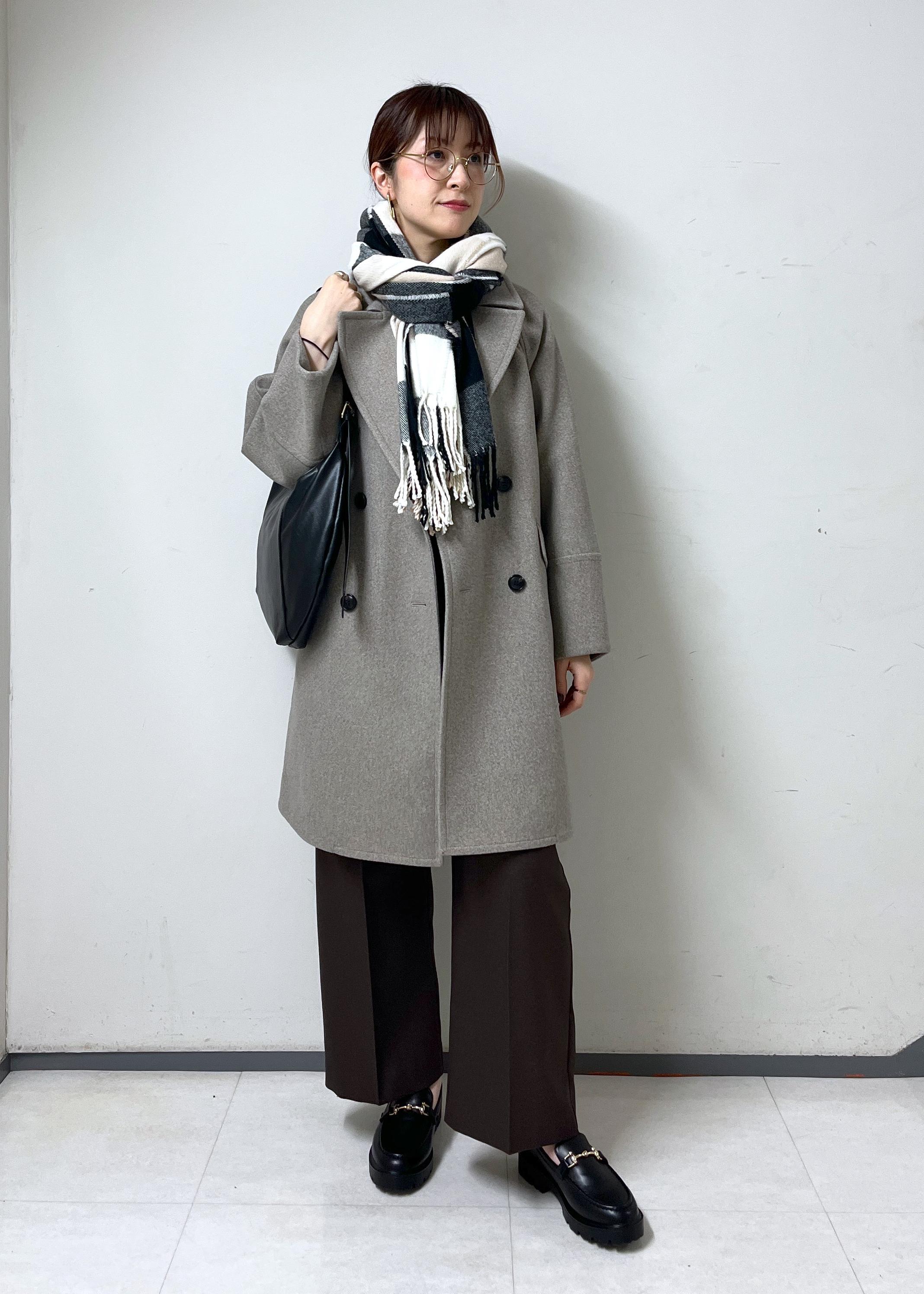 ROPE' PICNICのジャージメルトン無地&チェックオーバーPコート/一部WEB限定カラー・リンクコーデを使ったコーディネートを紹介します。｜Rakuten Fashion(楽天ファッション／旧楽天ブランドアベニュー)6493354