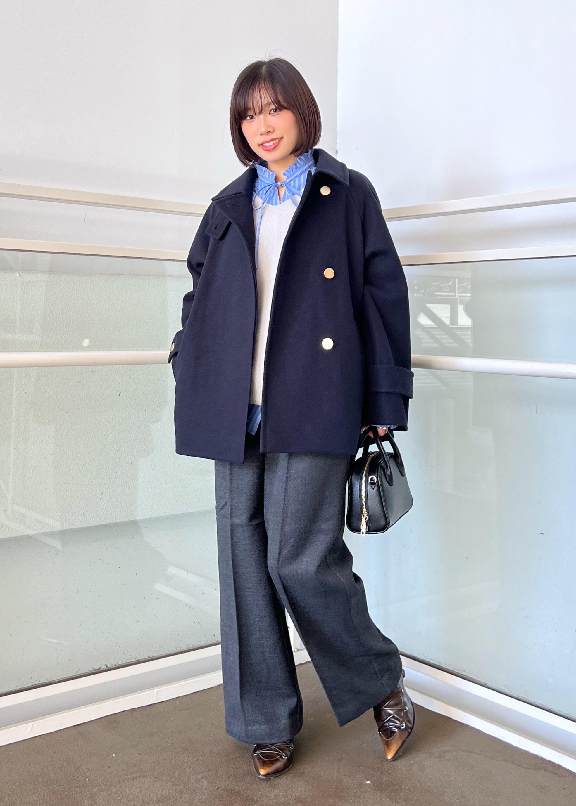 ROPE' PICNICのスリートーンツイードワイドパンツ/セットアップ対応を使ったコーディネートを紹介します。｜Rakuten Fashion(楽天ファッション／旧楽天ブランドアベニュー)6493382