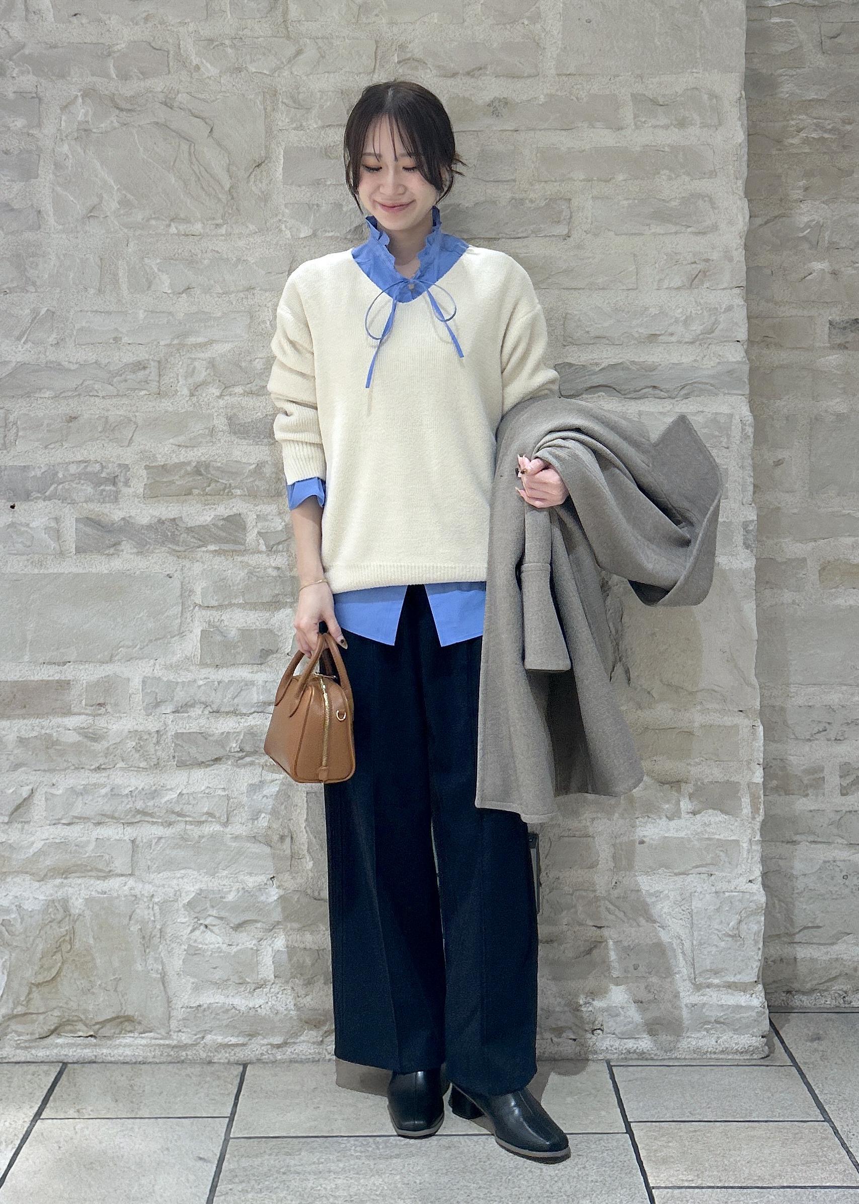 ROPE' PICNICのフリルレイヤードシャツを使ったコーディネートを紹介します。｜Rakuten Fashion(楽天ファッション／旧楽天ブランドアベニュー)6493356