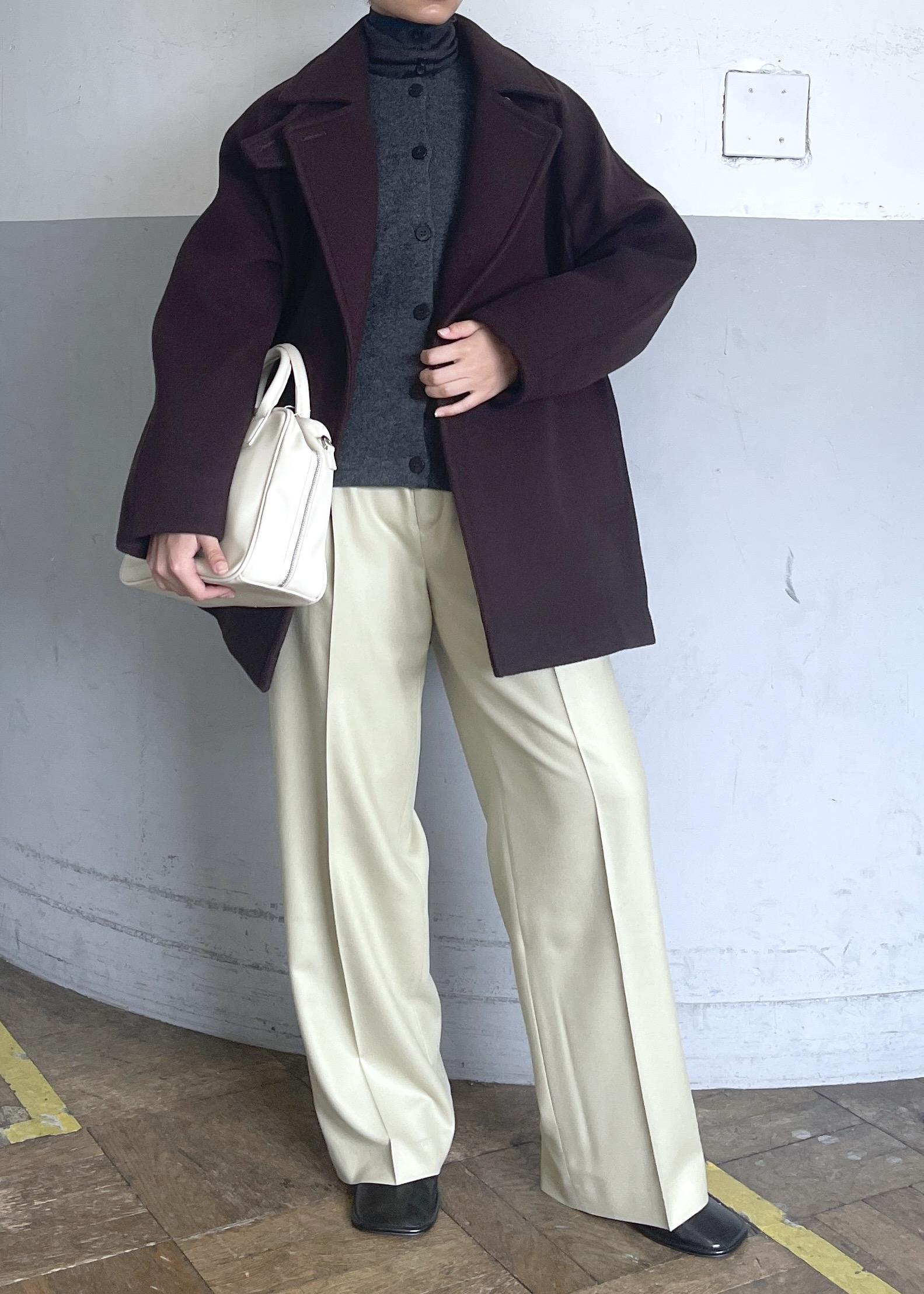ADAM ET ROPE' | ウールボンディングミドルコート | Rakuten Fashion