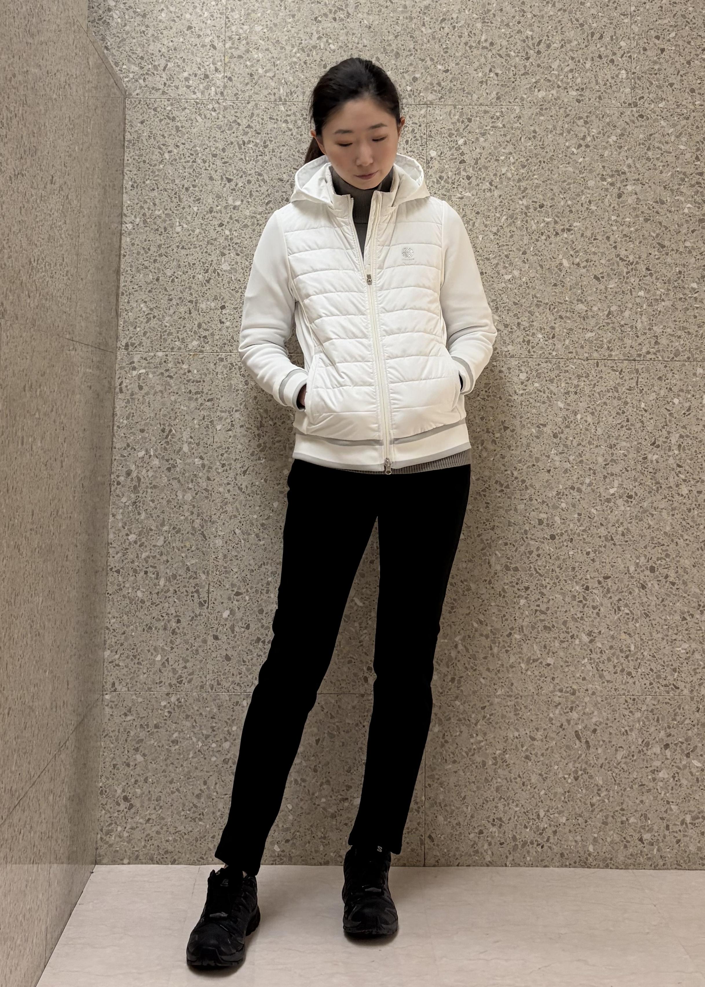 JUN&ROPE'の中綿タフタブルゾン/防風・撥水を使ったコーディネート