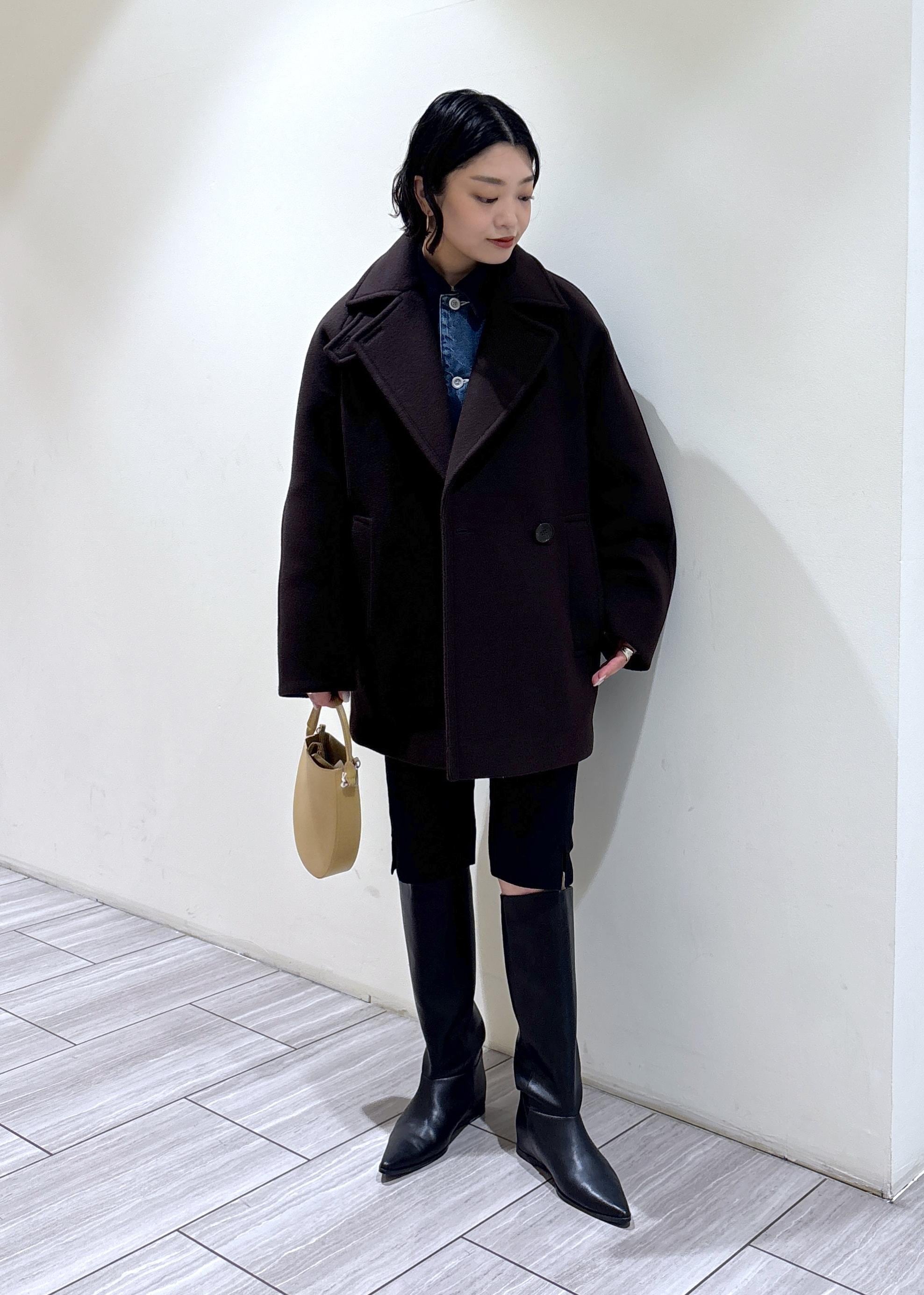 ADAM ET ROPE' | ウールボンディングミドルコート | Rakuten Fashion