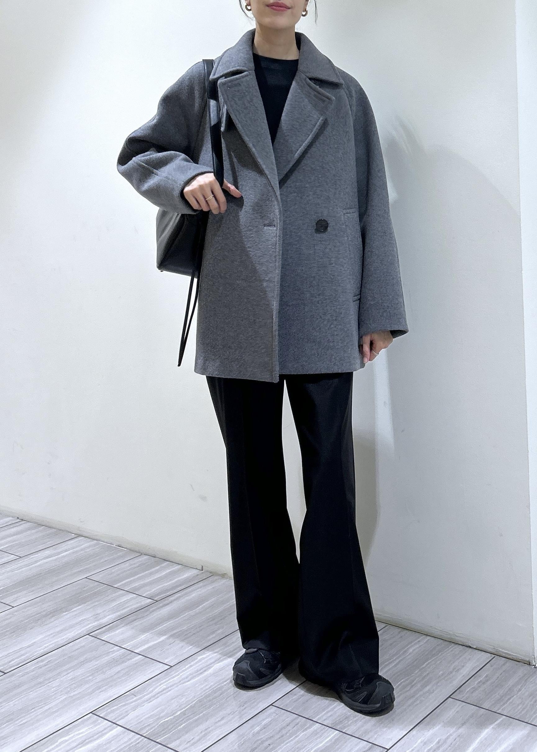 ADAM ET ROPE' | ウールボンディングミドルコート | Rakuten Fashion