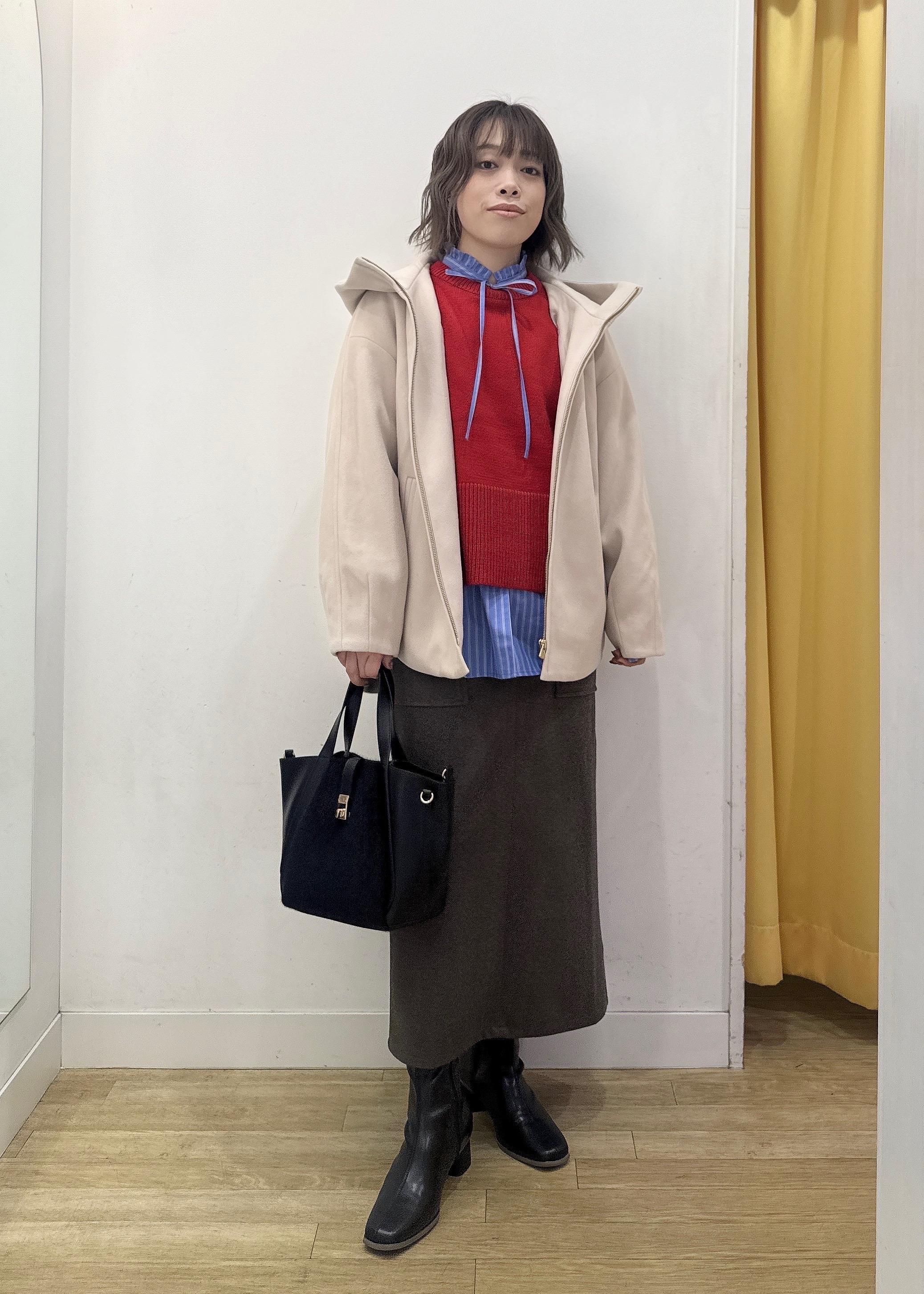 ROPE' PICNICの【新色追加】ジャージーメルトンシリーズ ジップアップフーデッドコート/無地・チェック/リンクコーデを使ったコーディネートを紹介します。｜Rakuten Fashion(楽天ファッション／旧楽天ブランドアベニュー)6518487