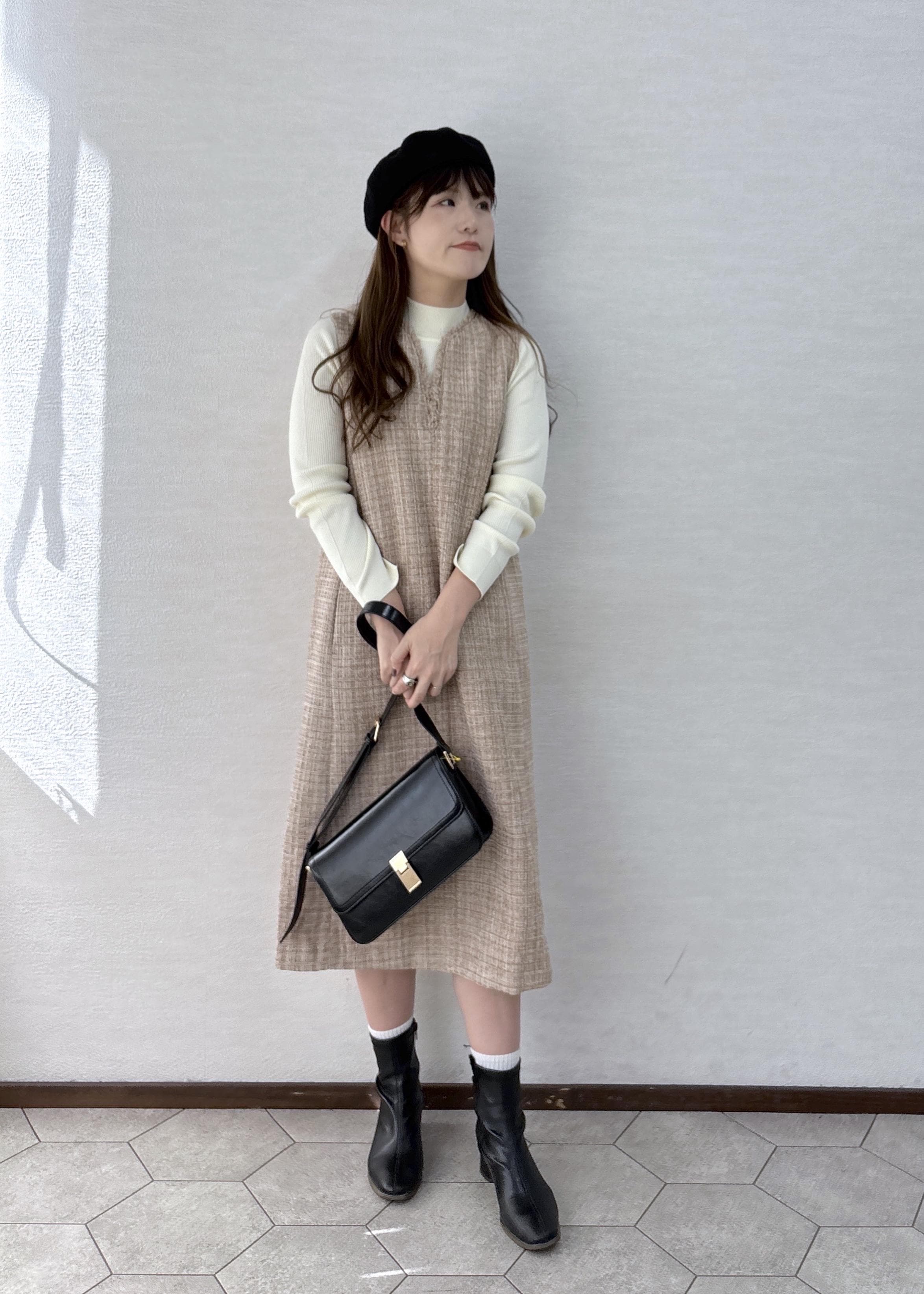ROPE' PICNICのアンチピリングプチハイネックニット/リンクコーデを使ったコーディネートを紹介します。｜Rakuten Fashion(楽天ファッション／旧楽天ブランドアベニュー)6518595