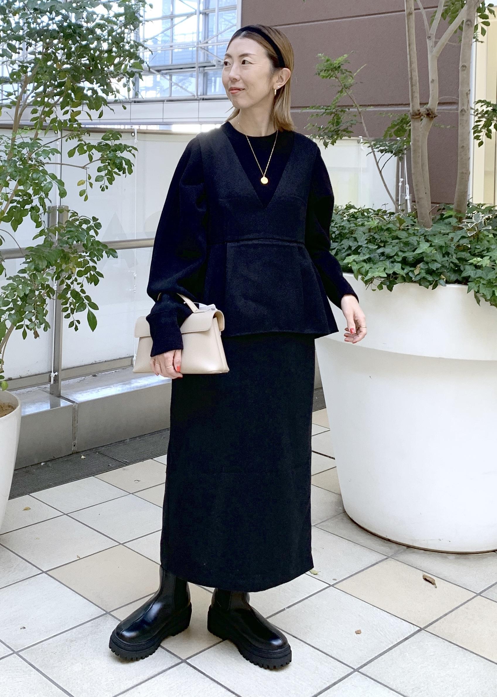 ROPE' PICNICの【新色追加】レイヤード風ペプラムジャンパースカートを使ったコーディネートを紹介します。｜Rakuten Fashion(楽天ファッション／旧楽天ブランドアベニュー)6518605