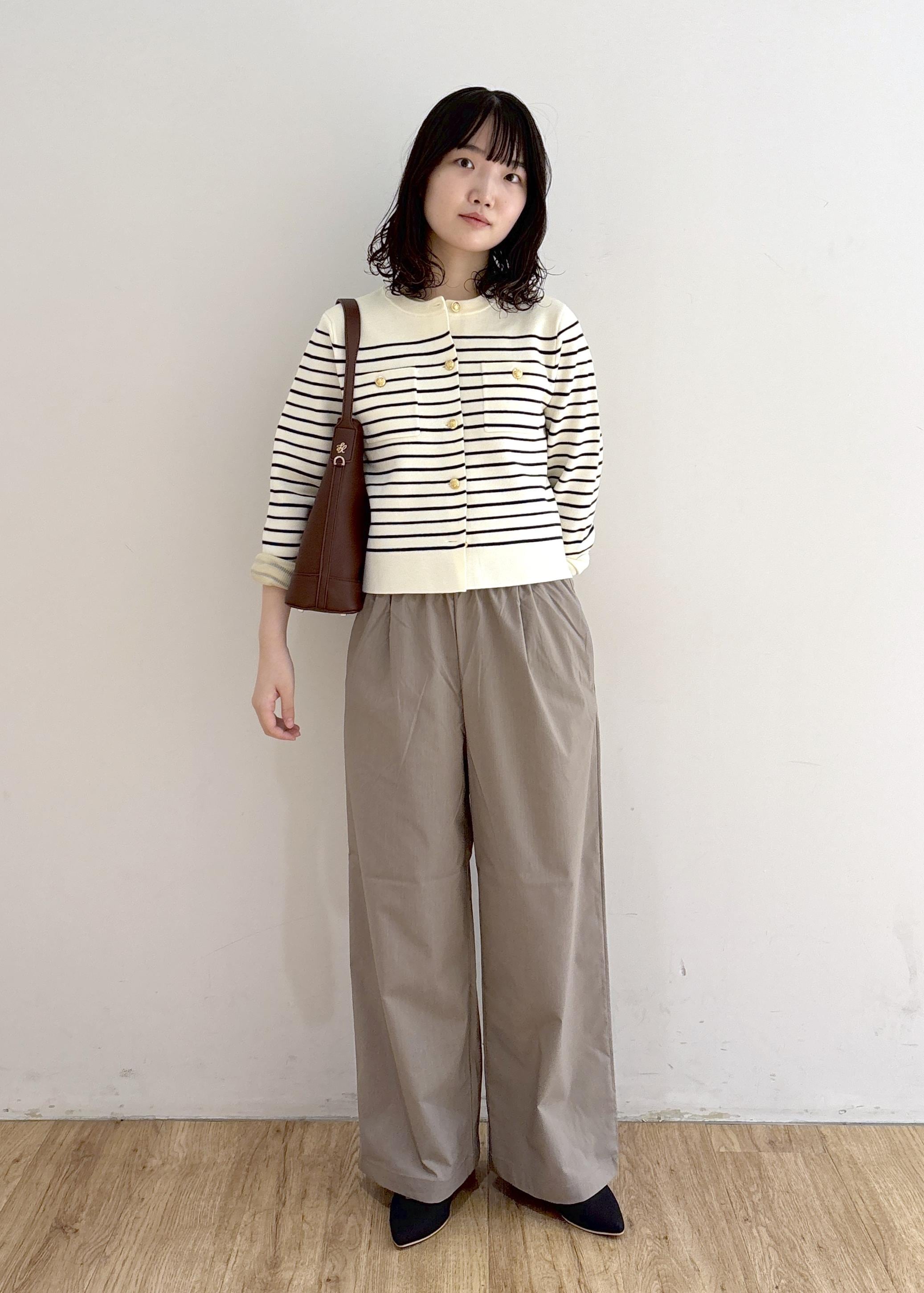 ROPE' PICNICの【洗濯機OK】ミラノリブニットカーディガンを使ったコーディネートを紹介します。｜Rakuten Fashion(楽天ファッション／旧楽天ブランドアベニュー)6518498