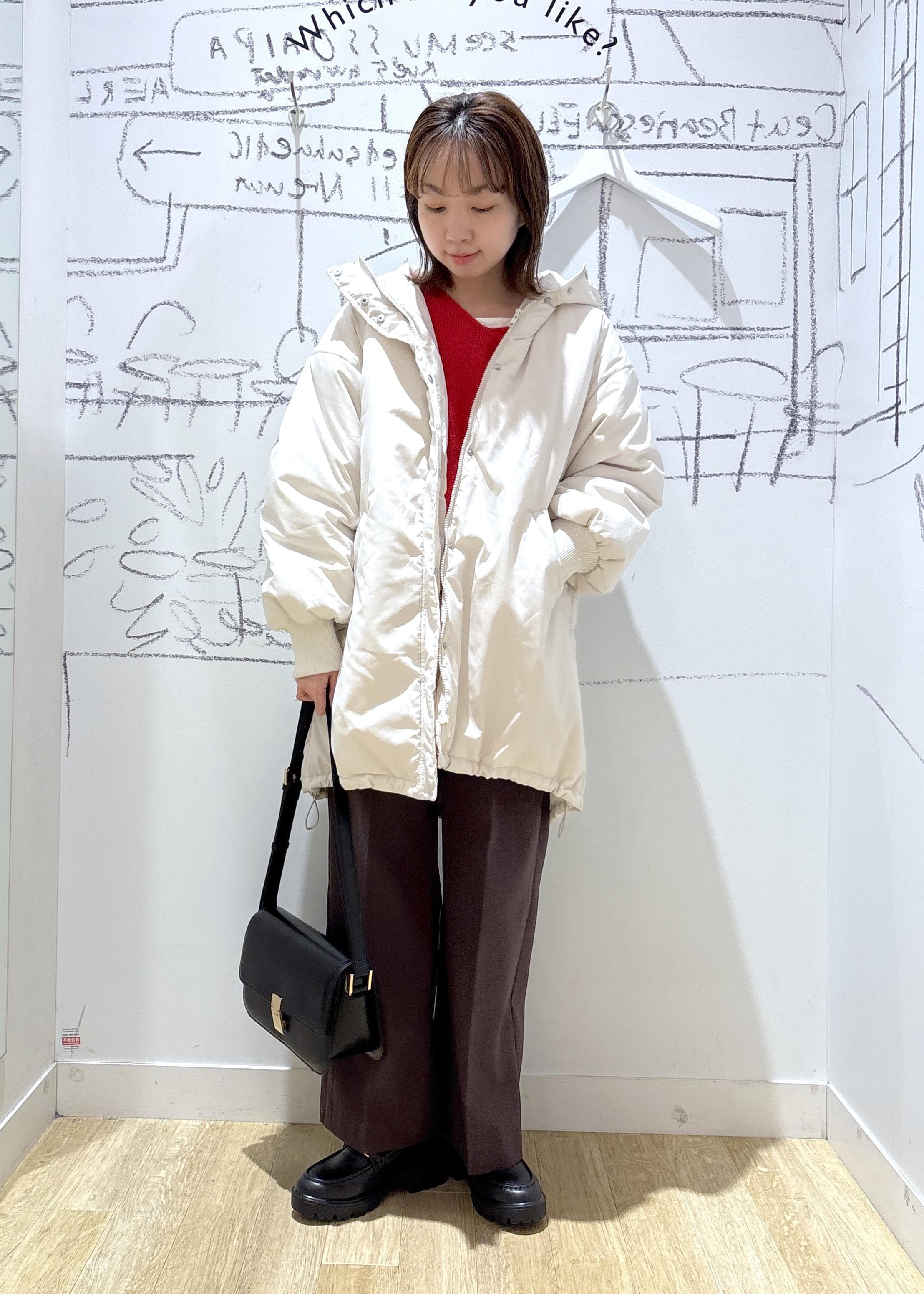 ROPE' PICNICの【新色追加】スフレニットシリーズ Vネックニットプルオーバー/イージーケア・リンクコーデを使ったコーディネートを紹介します。｜Rakuten Fashion(楽天ファッション／旧楽天ブランドアベニュー)6518611