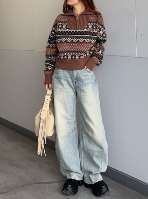 moussyの【ViVi掲載】HORSESHOE バギーを使ったコーディネート