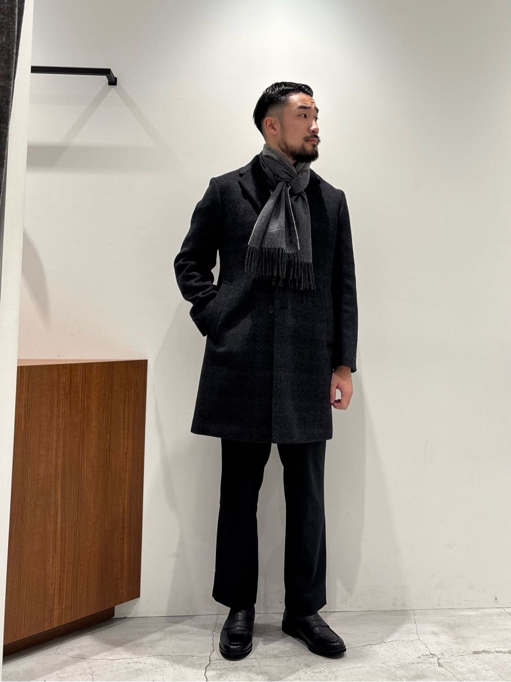 UNITED ARROWS LTD. OUTLET | 120S メルトン チェック チェスター