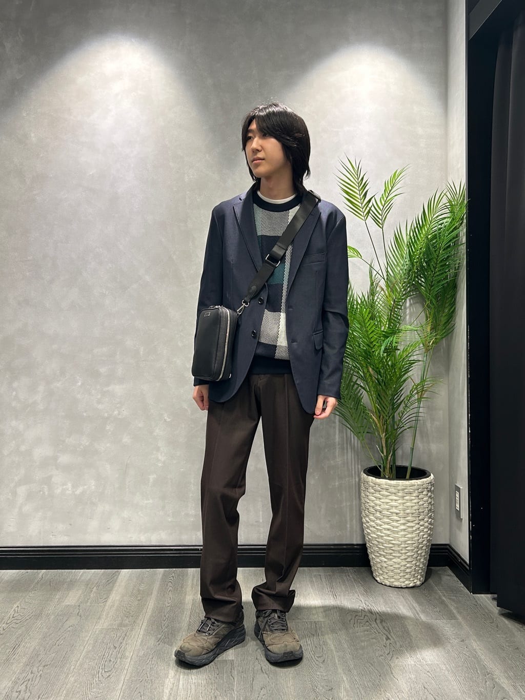 TAKEO KIKUCHIの【360°ストレッチ/セットアップ対応】None Of Stress ジャケットを使ったコーディネートを紹介します。｜Rakuten Fashion(楽天ファッション／旧楽天ブランドアベニュー)6454770