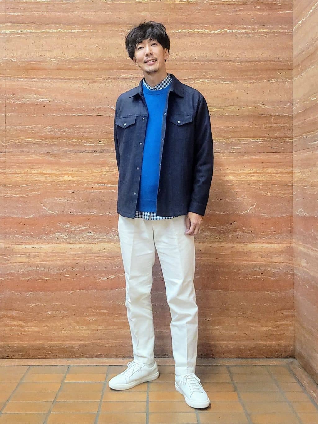 TAKEO KIKUCHIの【JUST ONE LAYER】ダウンファブリック ブルゾンを使ったコーディネートを紹介します。｜Rakuten Fashion(楽天ファッション／旧楽天ブランドアベニュー)6454930