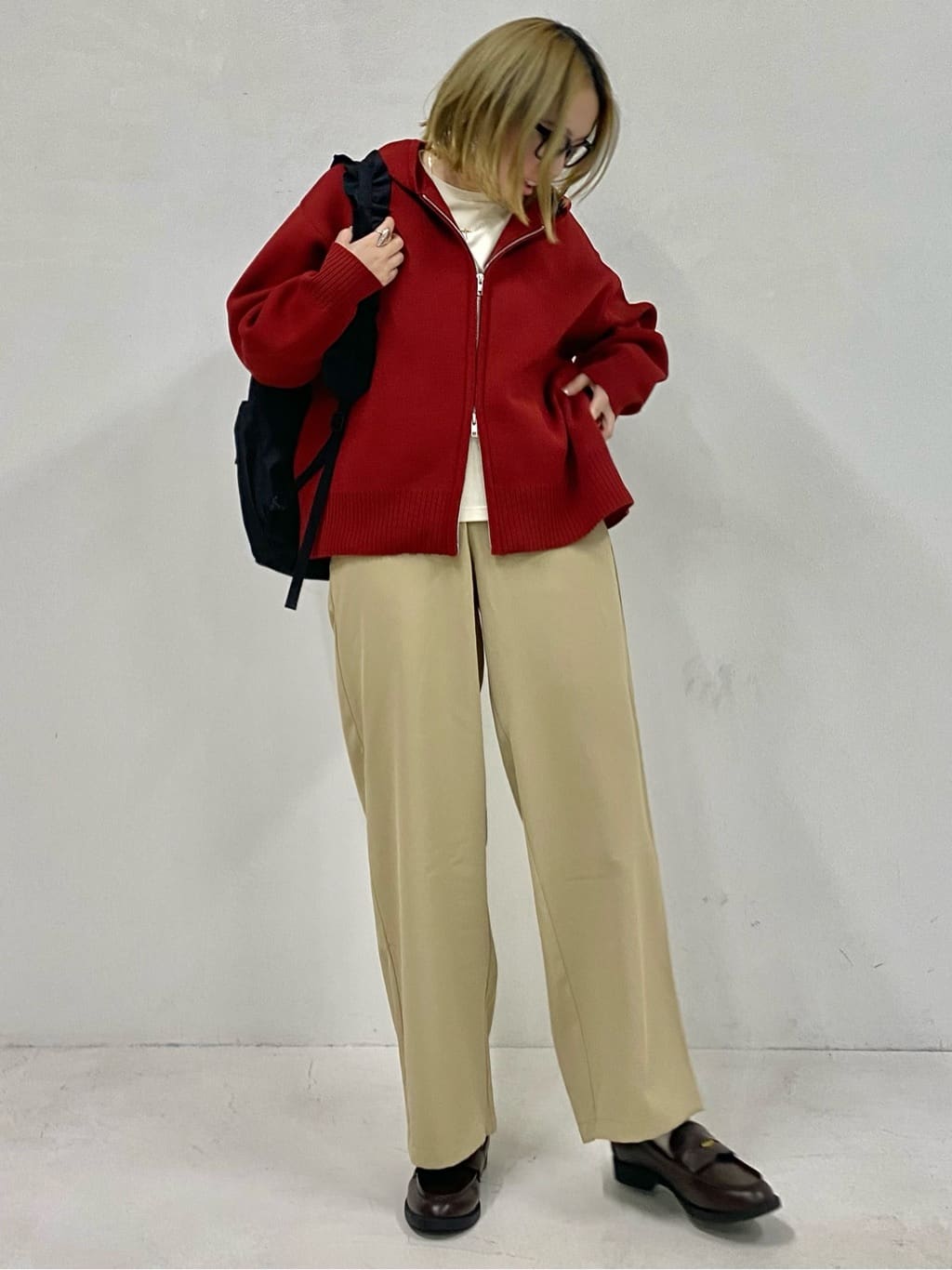 FREAK'S STORE | 軽量ニット フルジップパーカー【限定展開】 25AW