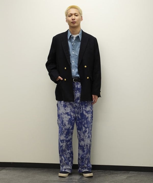 BEAMS MEN | BEAMS PLUS / 4ボタン ダブルブレステッド ブレザー