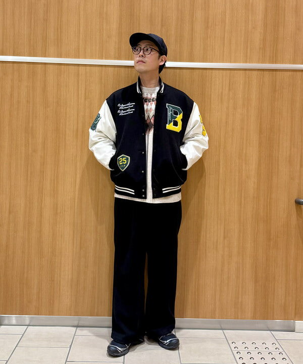 BEAMS HEARTのバーシティー ジャケットを使ったコーディネートを紹介します。｜Rakuten Fashion(楽天ファッション／旧楽天ブランドアベニュー)6455204