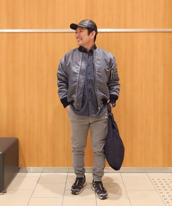 BEAMS HEARTのフェード MA-1を使ったコーディネートを紹介します。｜Rakuten Fashion(楽天ファッション／旧楽天ブランドアベニュー)6455206