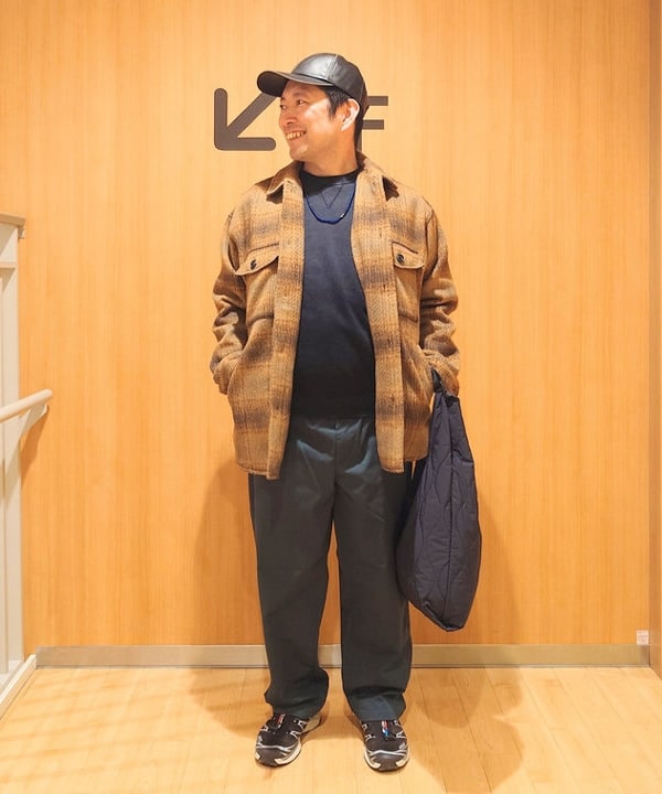 BEAMS HEARTのシャギー チェック CPO シャツを使ったコーディネートを紹介します。｜Rakuten Fashion(楽天ファッション／旧楽天ブランドアベニュー)6455209
