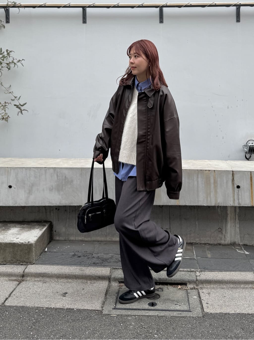 Discoatの【リバイバル】ヴィンテージPUレザージャケット《ユニ