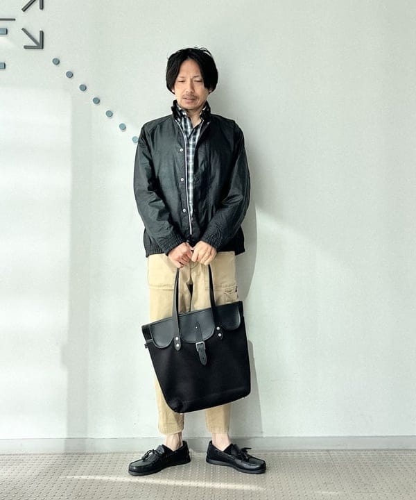 BEAMS MEN | 【別注】CROOTS / フラップ ポケット トートバッグ
