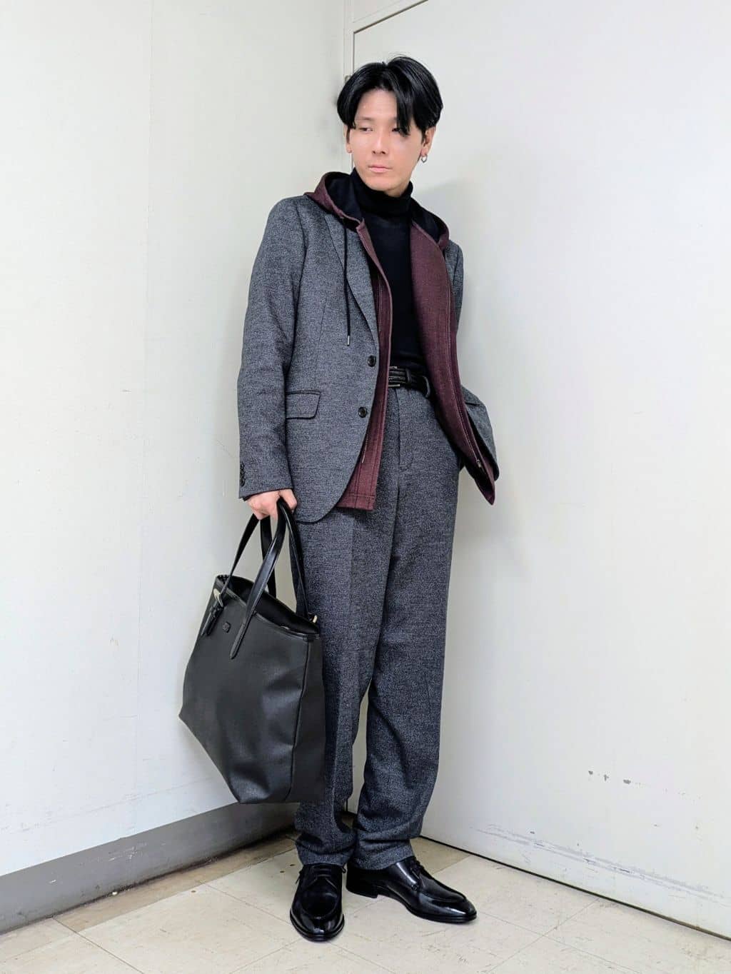 TAKEO KIKUCHIの【Sサイズ~】尾州織 ピンヘッドムリネ ジャケットを使ったコーディネートを紹介します。｜Rakuten Fashion(楽天ファッション／旧楽天ブランドアベニュー)6461445