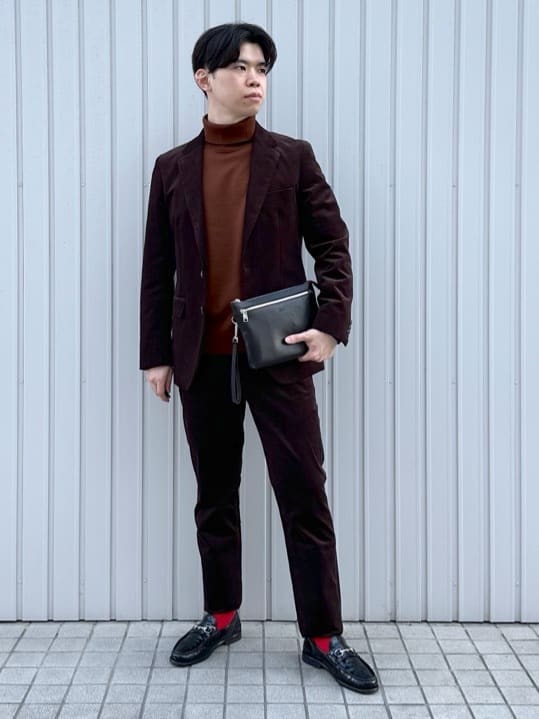 TAKEO KIKUCHIの【Sサイズ~】ストレッチコーデュロイ ジャケットを使ったコーディネートを紹介します。｜Rakuten Fashion(楽天ファッション／旧楽天ブランドアベニュー)6462039
