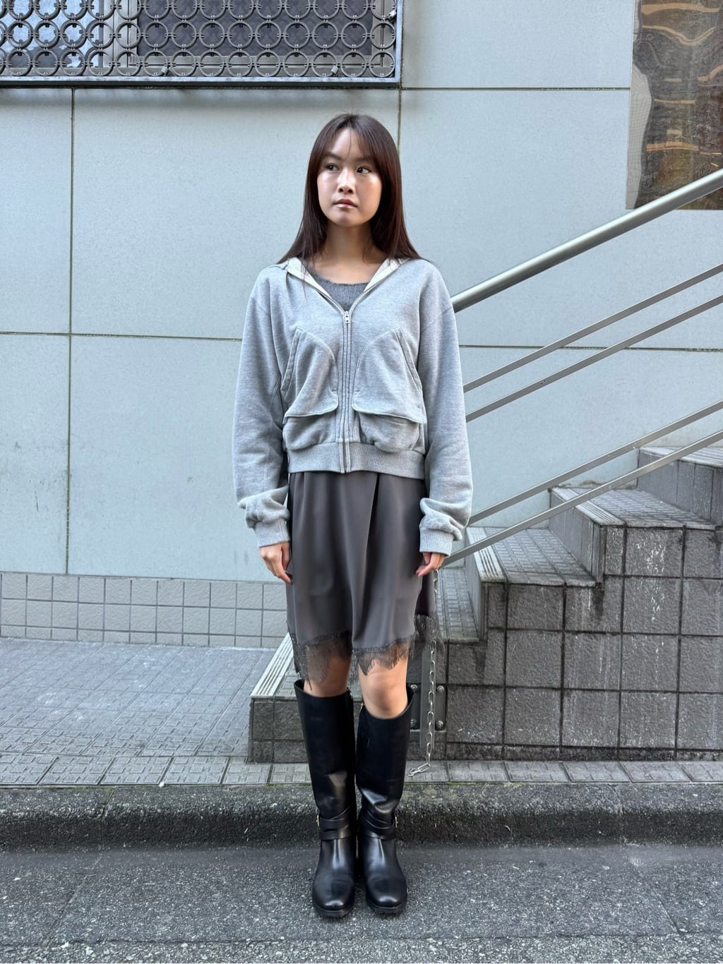 UNITED ARROWS LTD. OUTLET | <ATTISESSION>レース ドッキング ロング