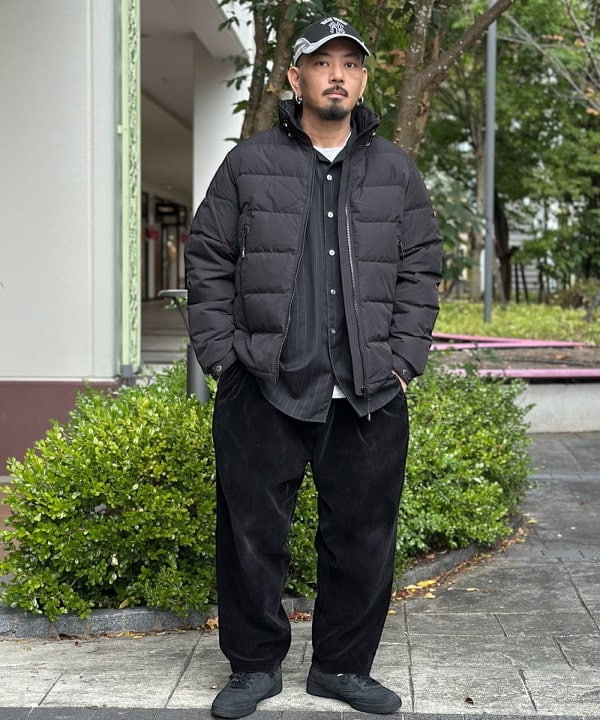 BEAMS HEARTの【4サイズ展開/定番/軽量/防風機能】ベーシック ダウン ジャケット 25AW  (S～XLサイズ) 秋冬 冬アウターを使ったコーディネートを紹介します。｜Rakuten Fashion(楽天ファッション／旧楽天ブランドアベニュー)6463988