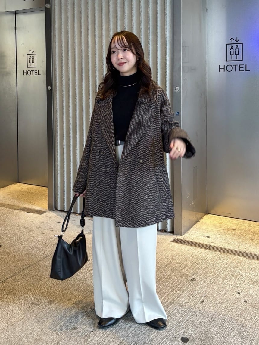 Discoat | 【WEB限定】ヘリンボーンダブルテラージャケット | Rakuten